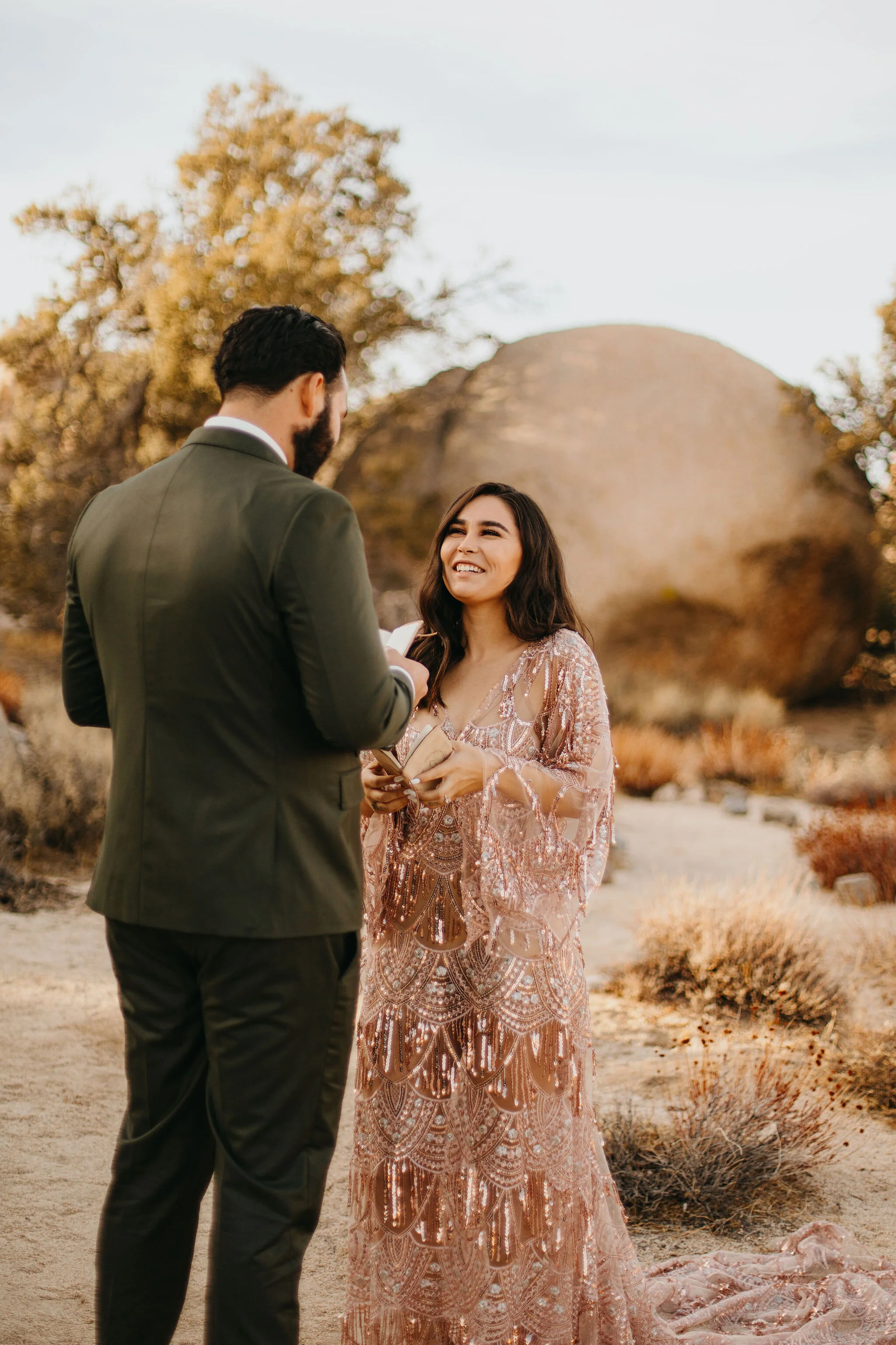 Joshua Tree National Park, California Elopement Photos