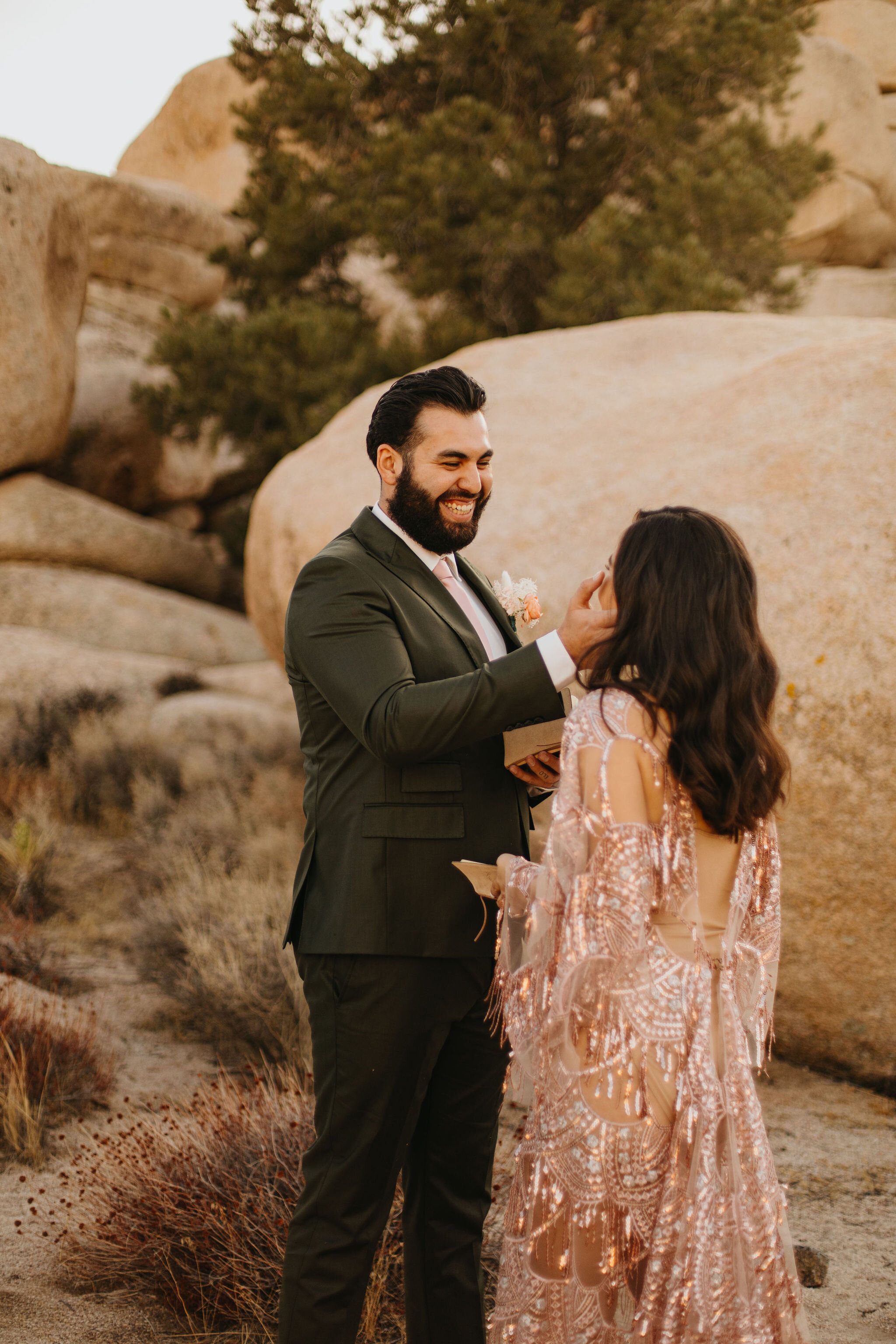 Joshua Tree National Park, California Elopement Photos