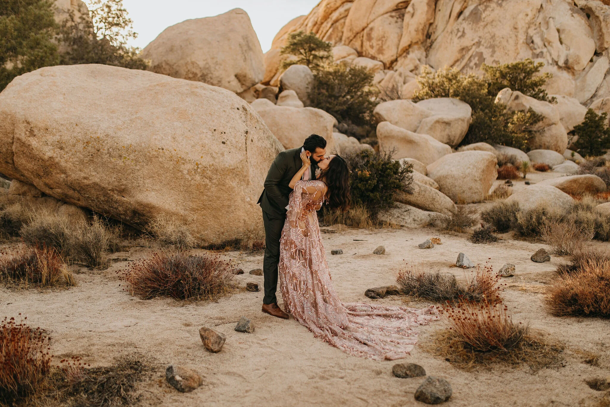 Joshua Tree National Park, California Elopement Photos
