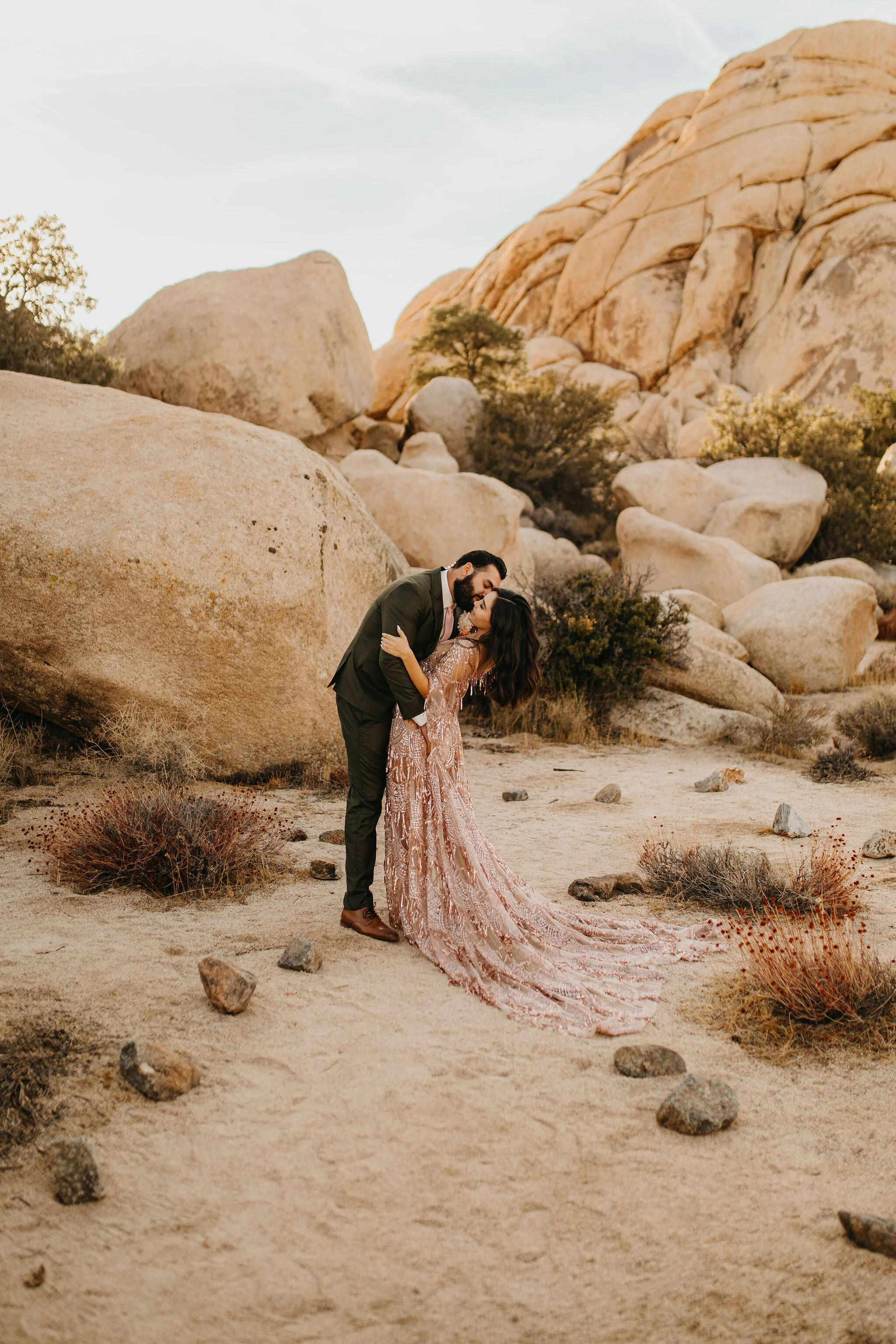 Joshua Tree National Park, California Elopement Photos