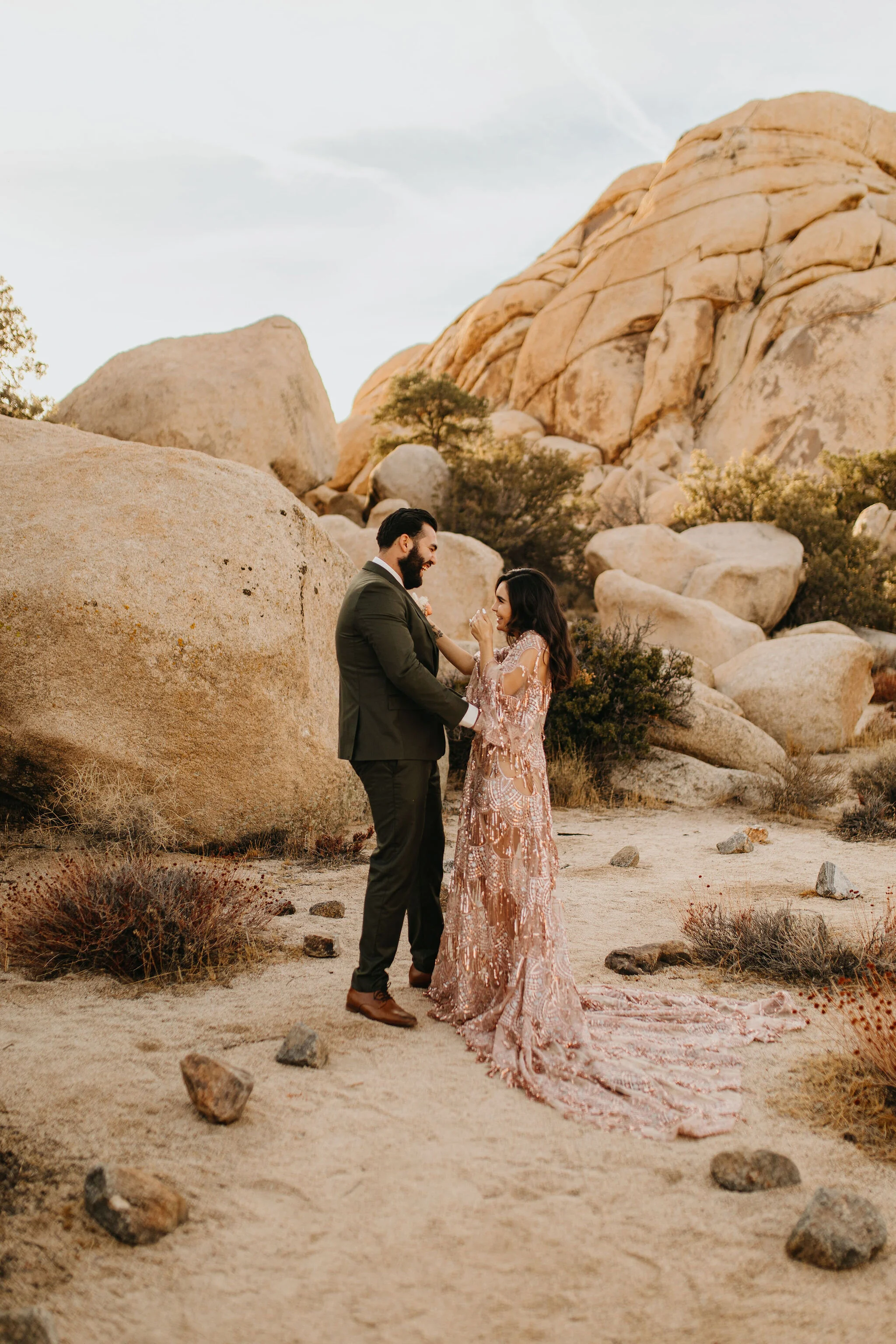 Joshua Tree National Park, California Elopement Photos