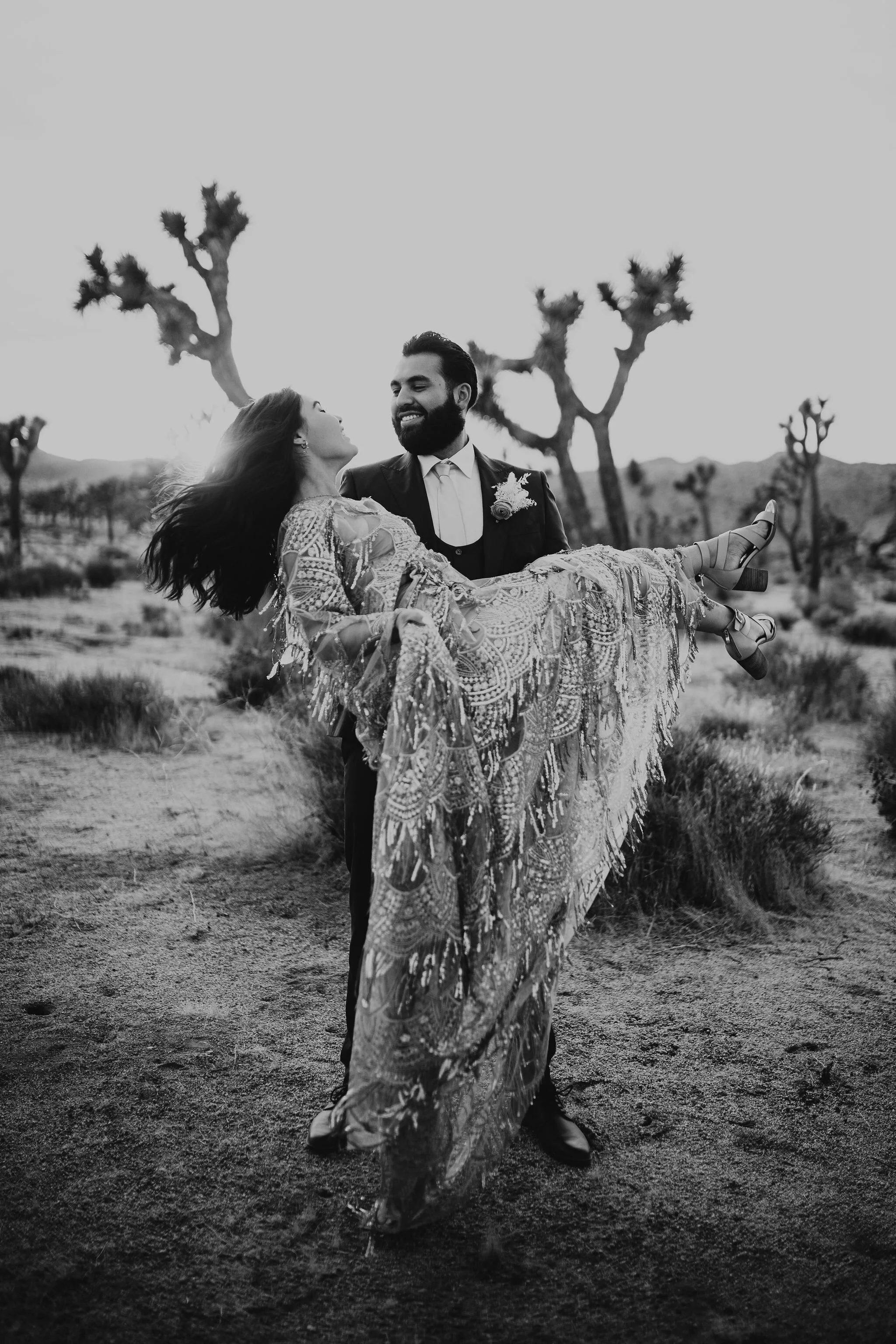 Joshua Tree National Park, California Elopement Photos