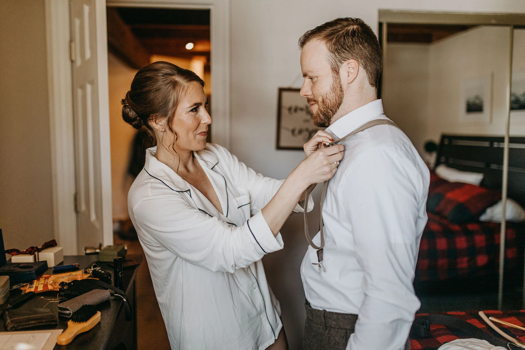 Self Solemnized Winter Colorado Skiing Elopement