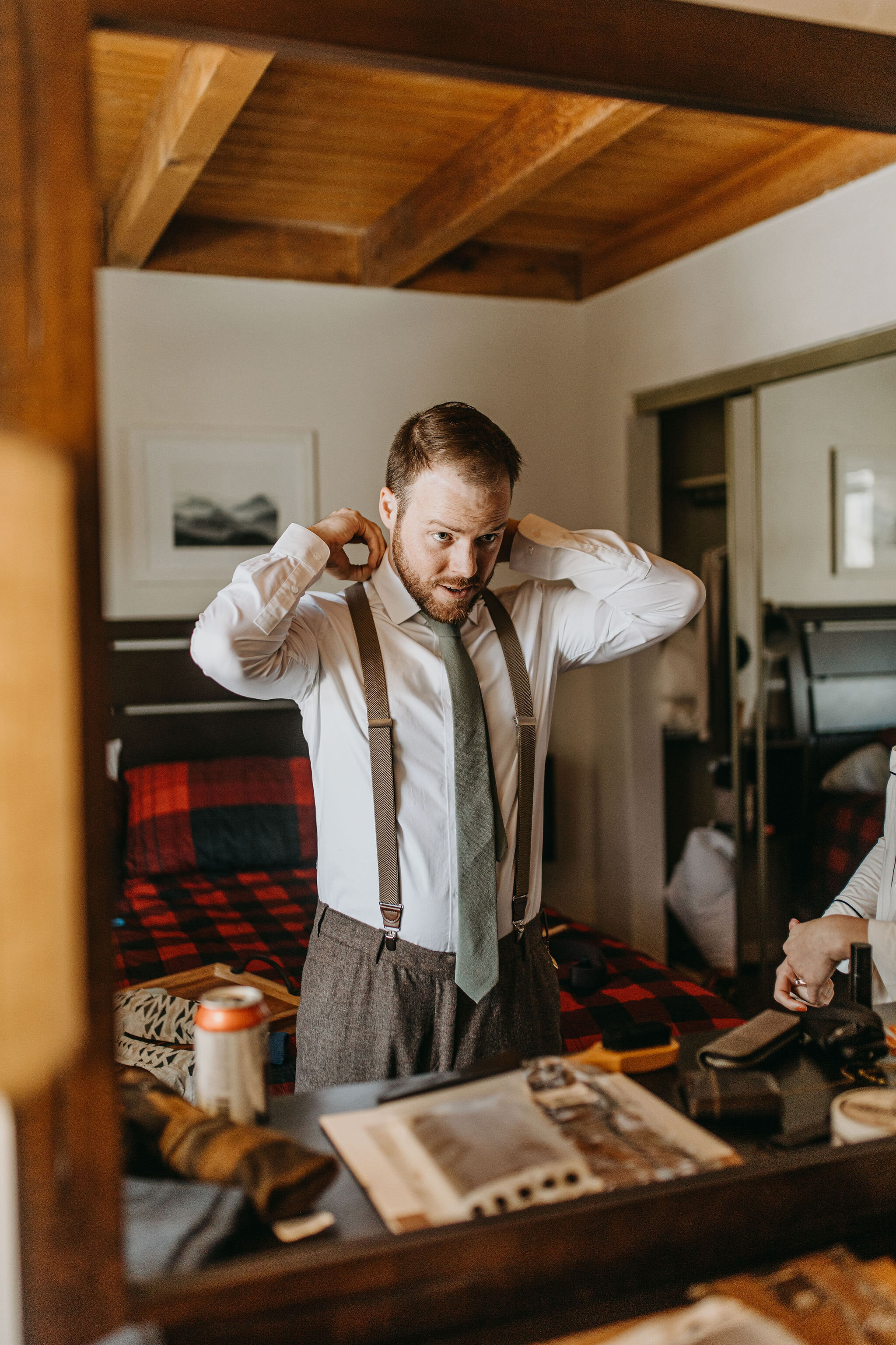 Self Solemnized Winter Colorado Skiing Elopement