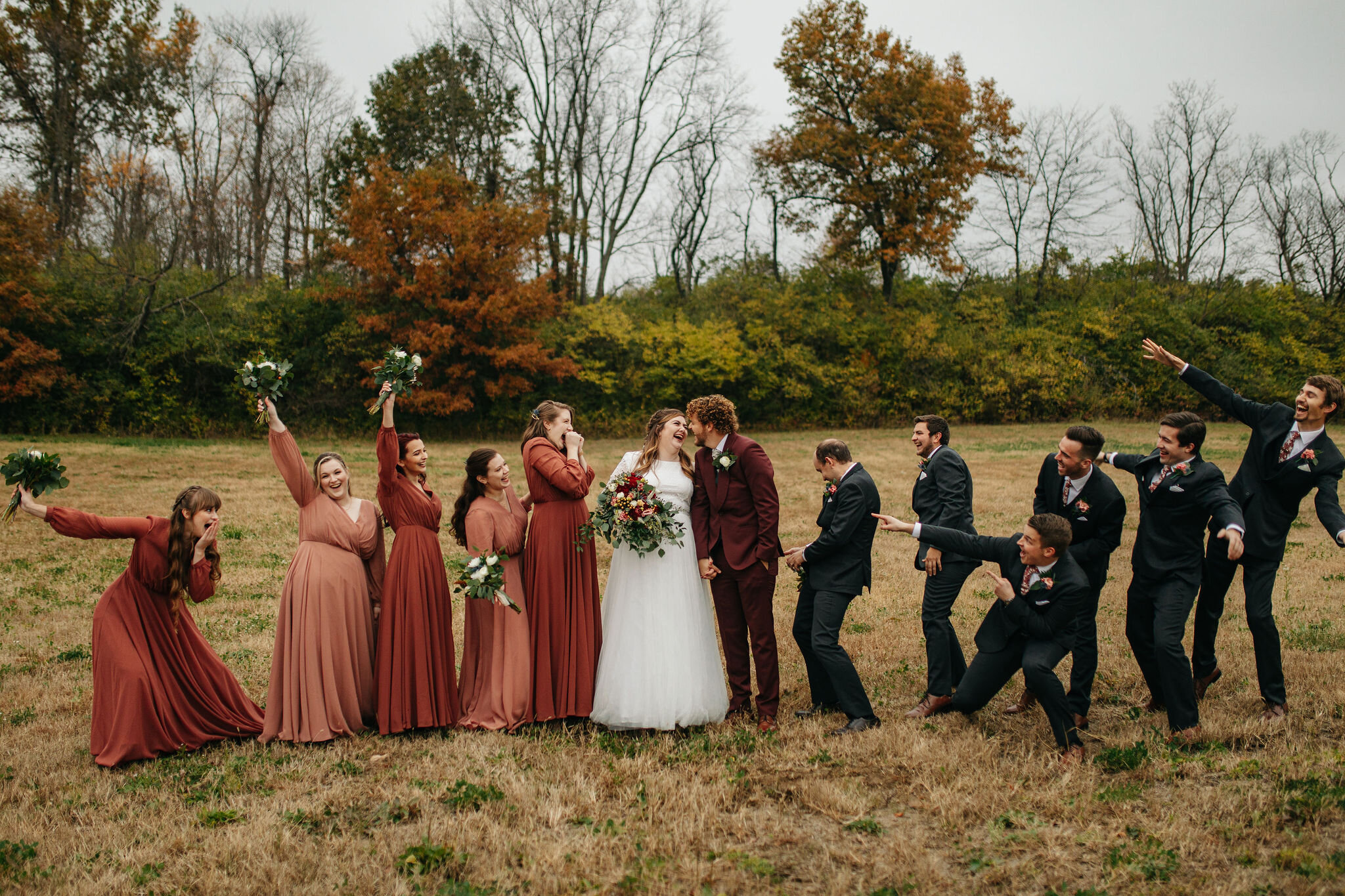 Fall Ohio Wedding