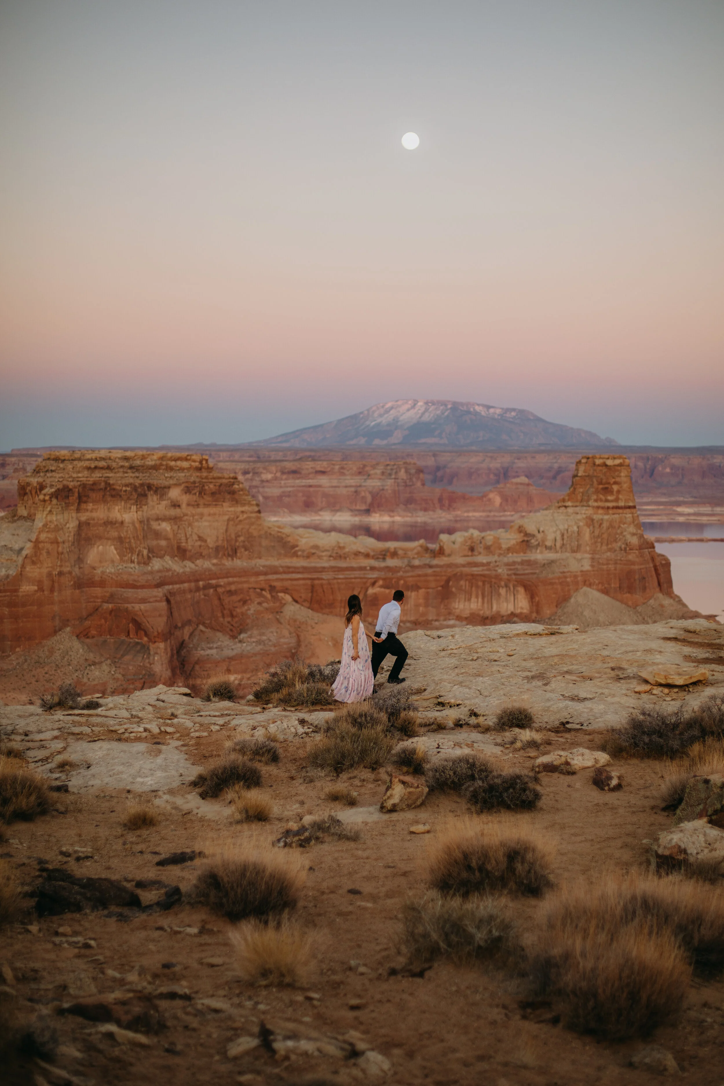 Alstrom Point, Utah Adventure Couple Photos