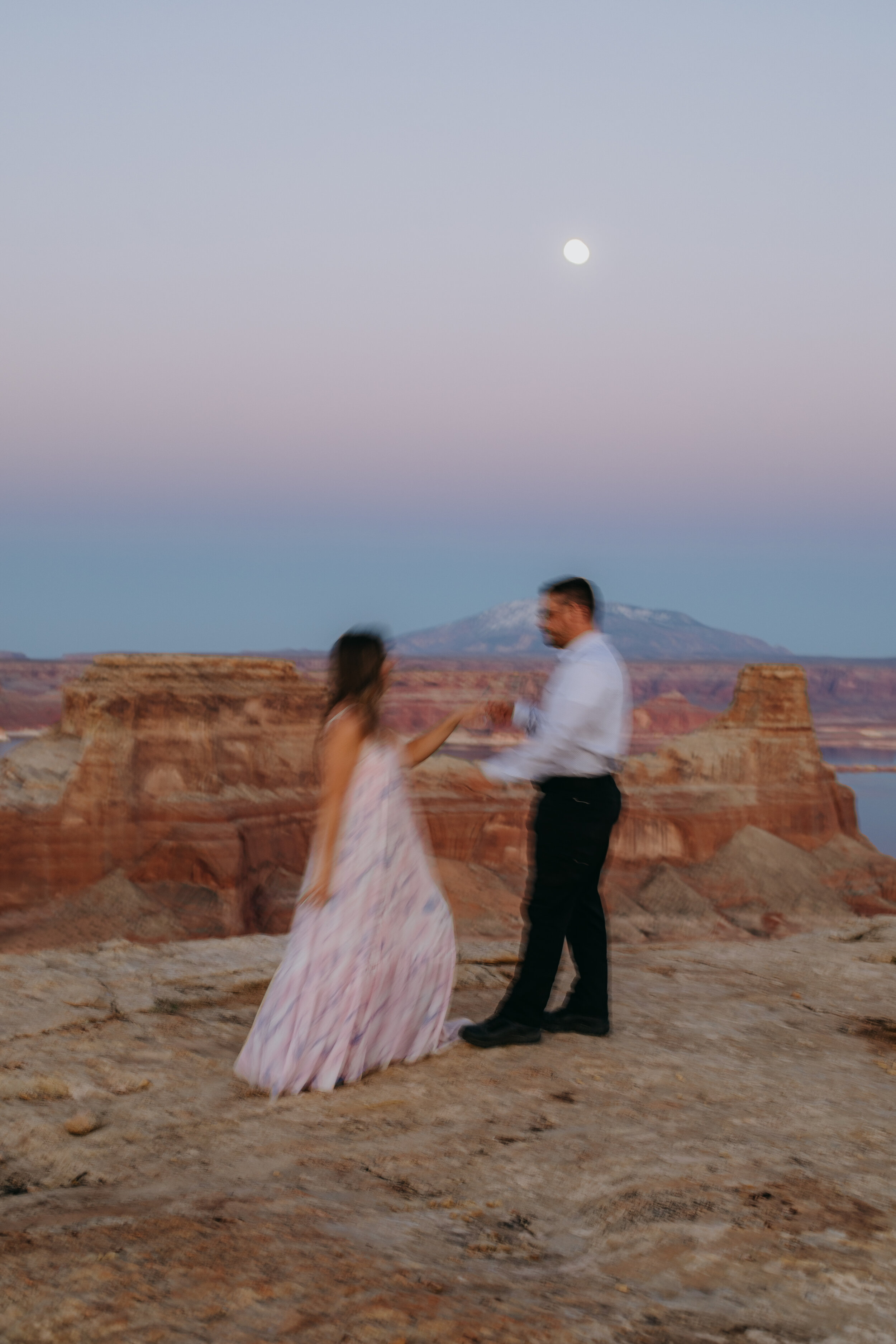 Slow Shutter Couples Photography