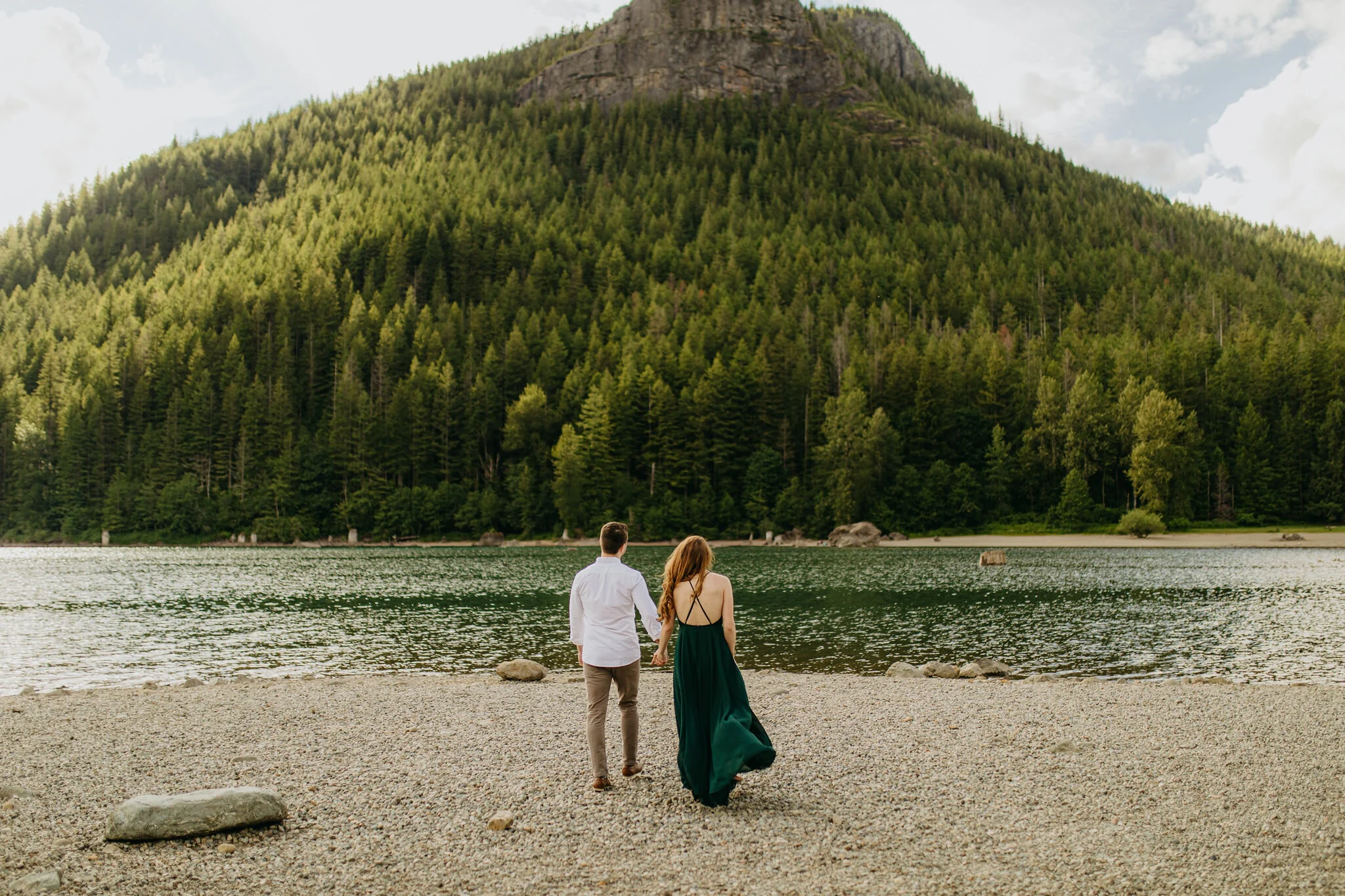 Rattlesnake Ridge Engagement Photos