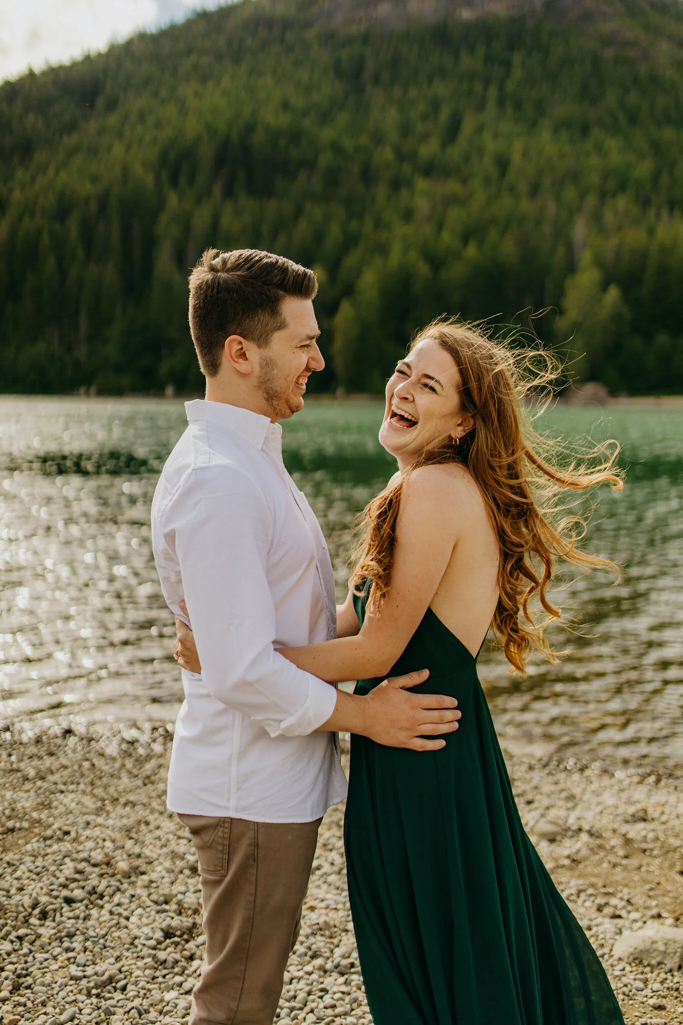 Rattlesnake Ridge Engagement Photos