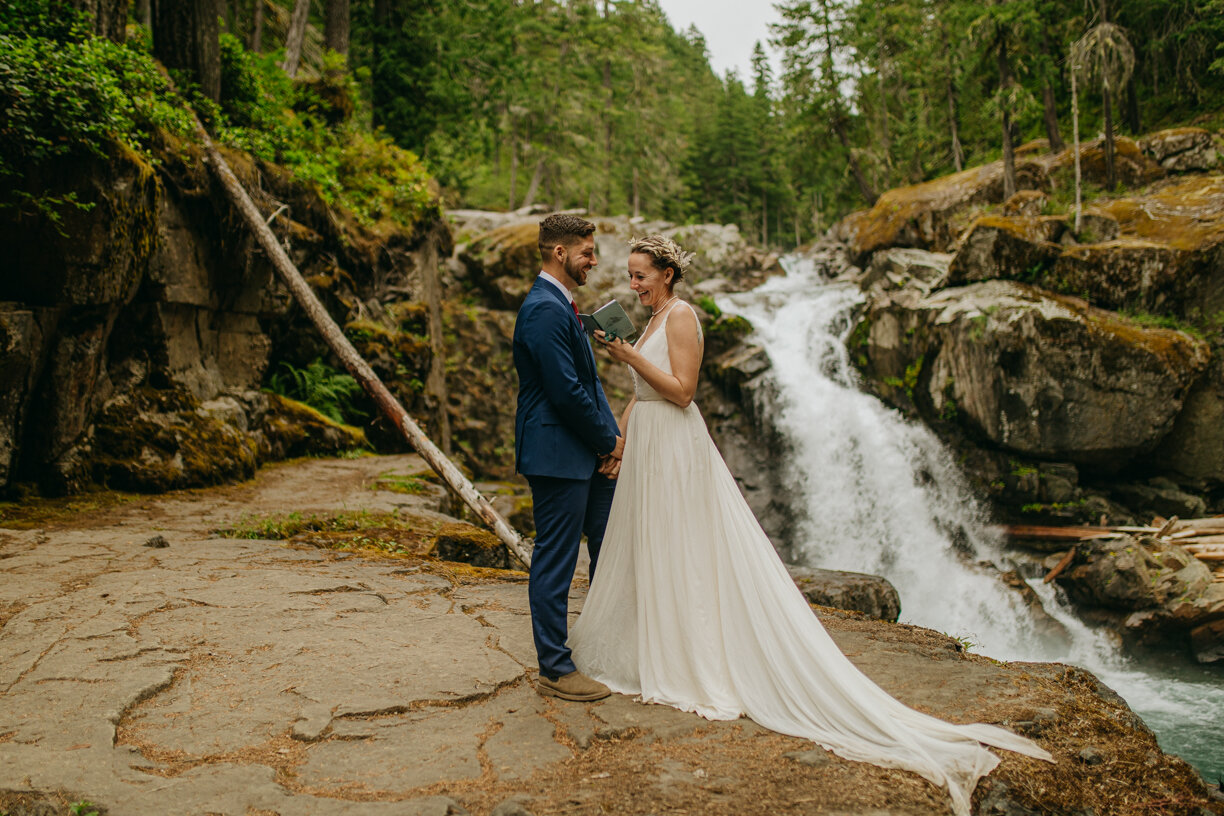 Mount Rainier National Park Elopement Photos