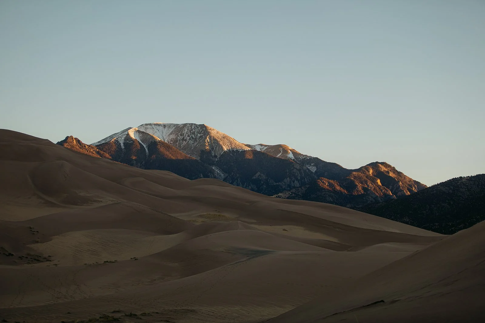 Sunrise Great Sand Dunes National Park Elopement Ceremony by Colorado Elopement Photographer Adventure For Love