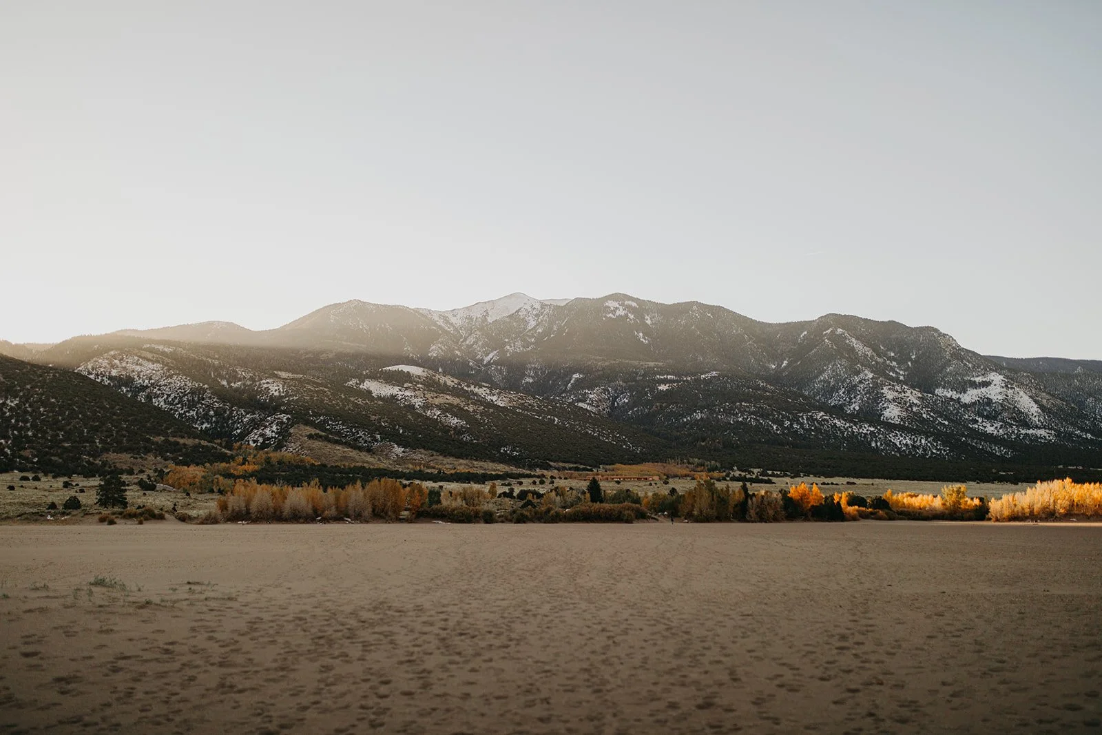 Sunrise Great Sand Dunes National Park Elopement Ceremony by Colorado Elopement Photographer Adventure For Love