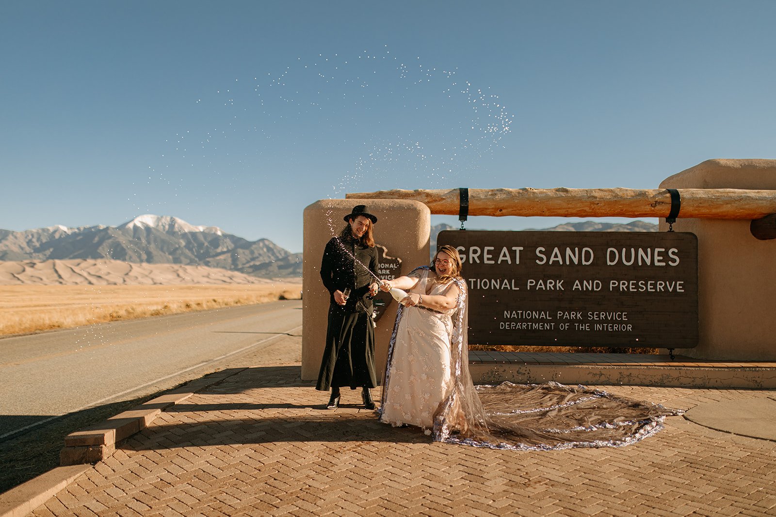 Great Sand Dunes National Park Elopement by Colorado Elopement Photographer Adventure For Love