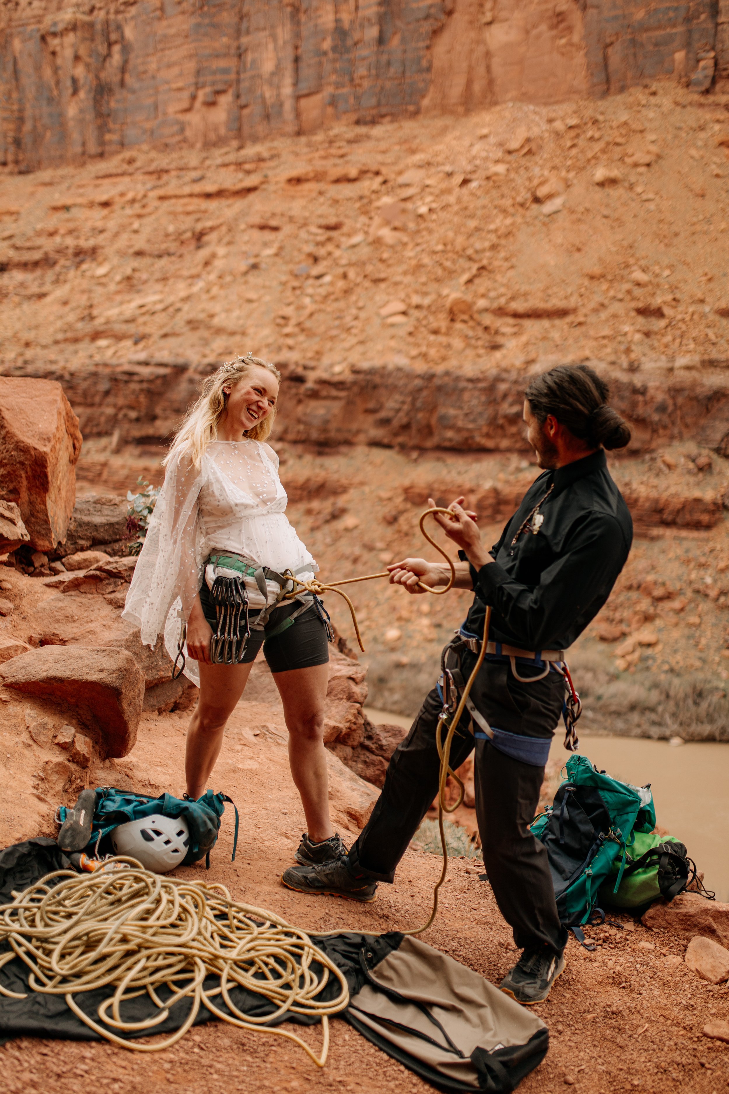 Moab Utah Elopement Photos