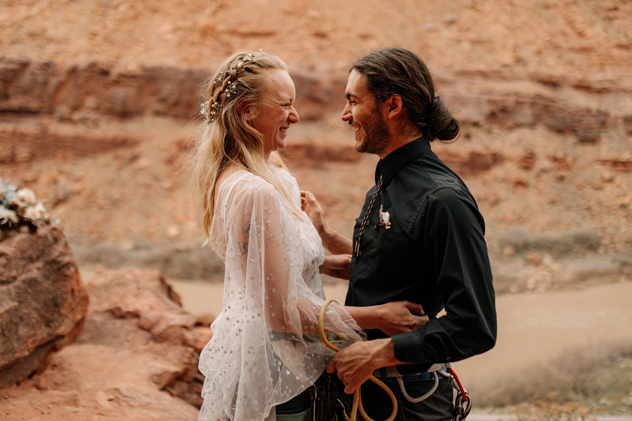 Moab Utah Elopement Photos