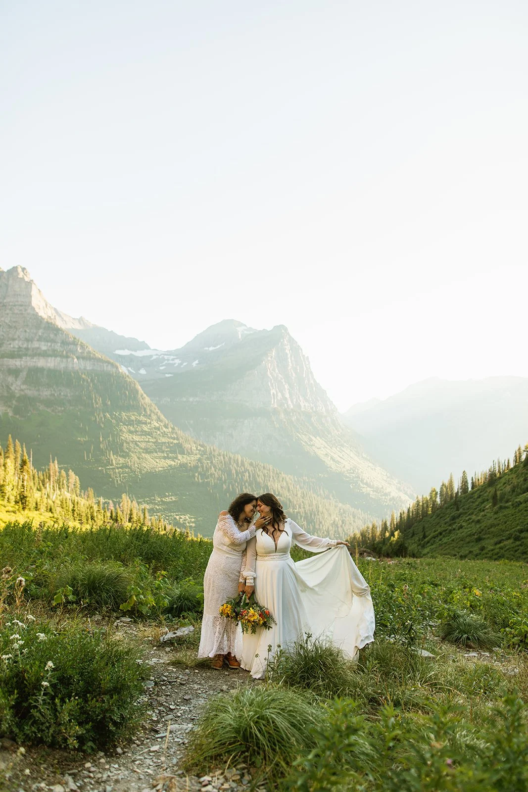 Glacier National Park Elopement Ideas