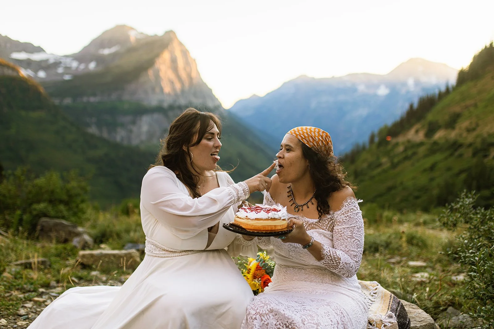 Glacier National Park Elopement Ideas