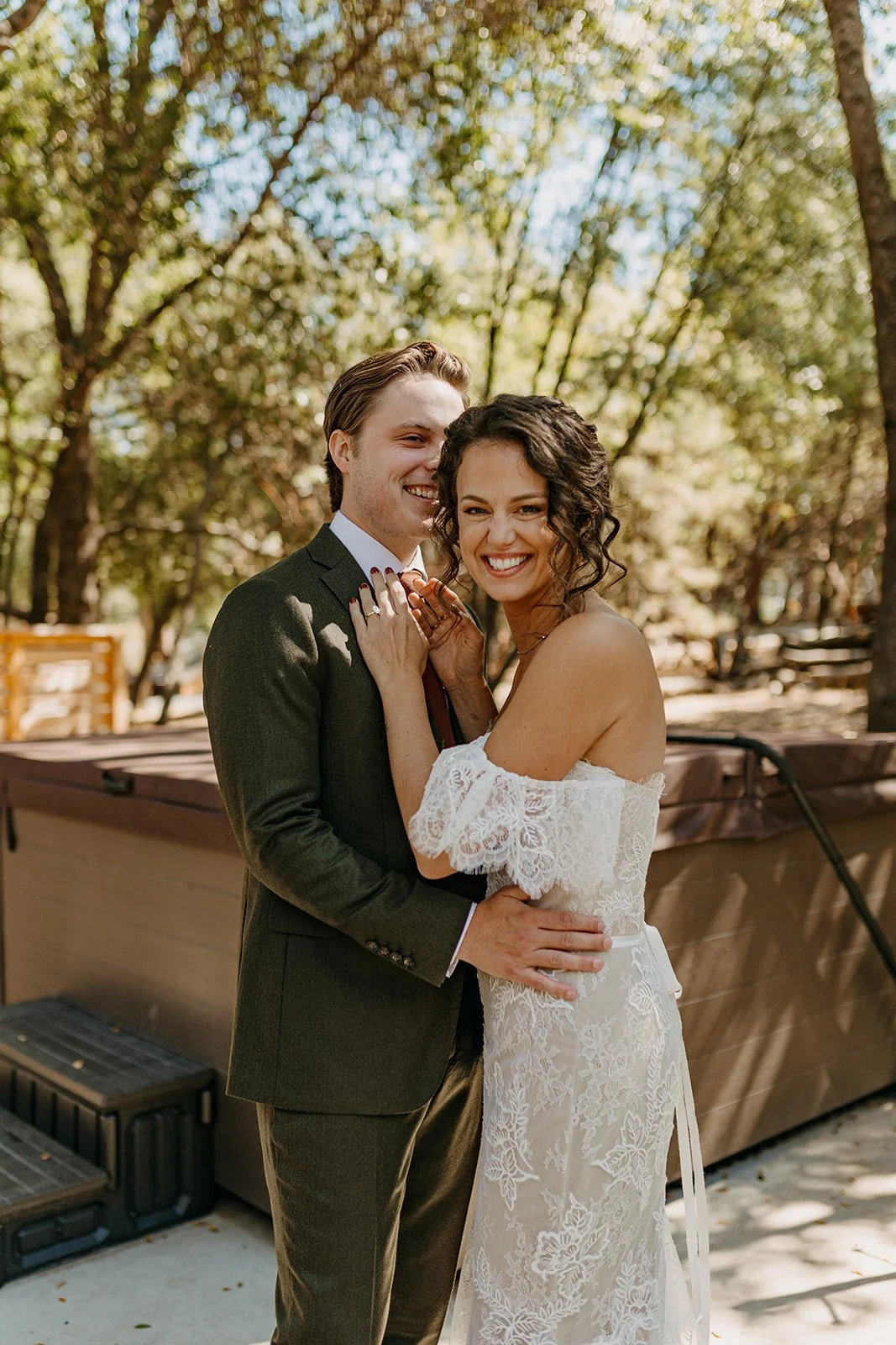 Elopement First Look