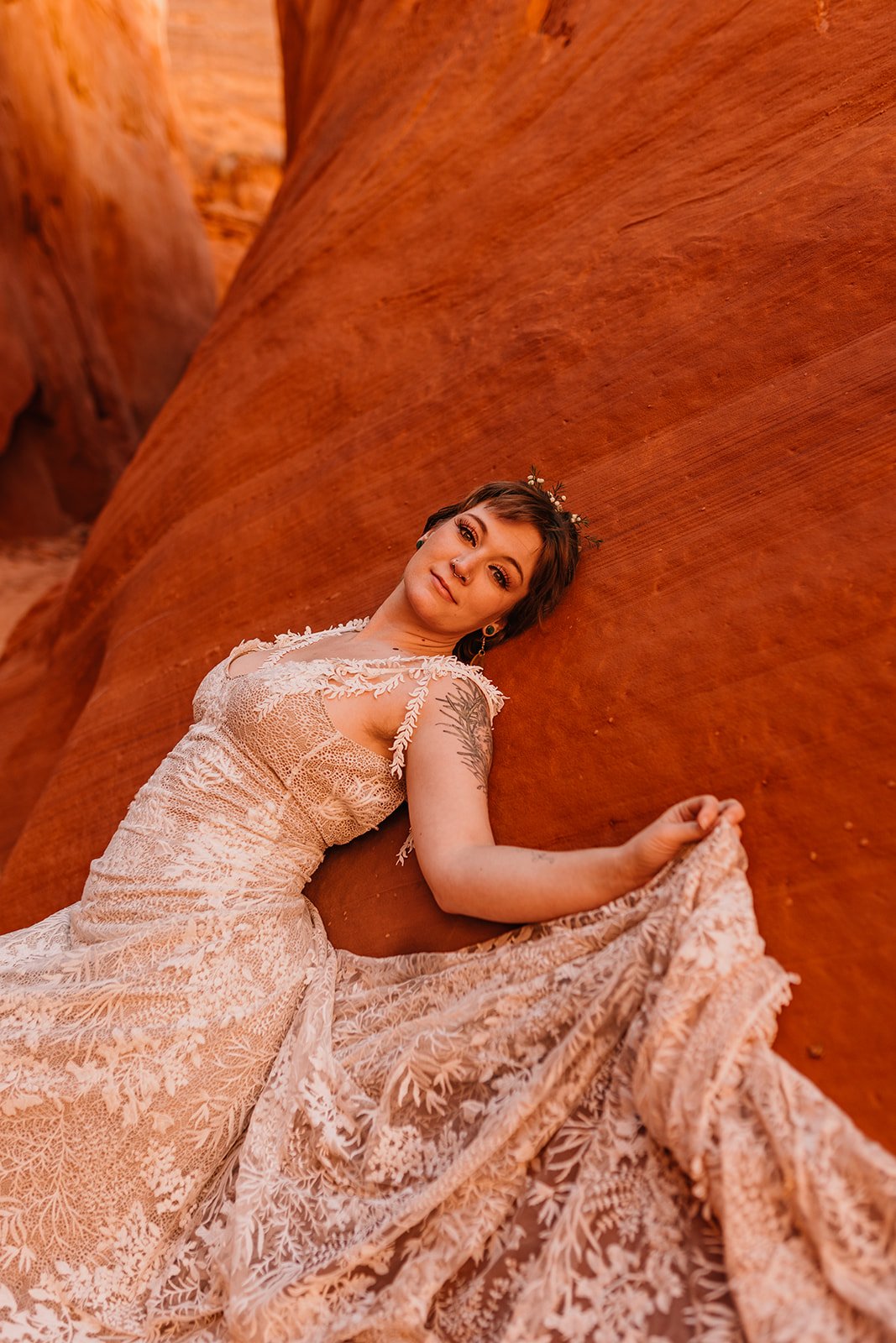 Slot Canyon Elopement Inspiration