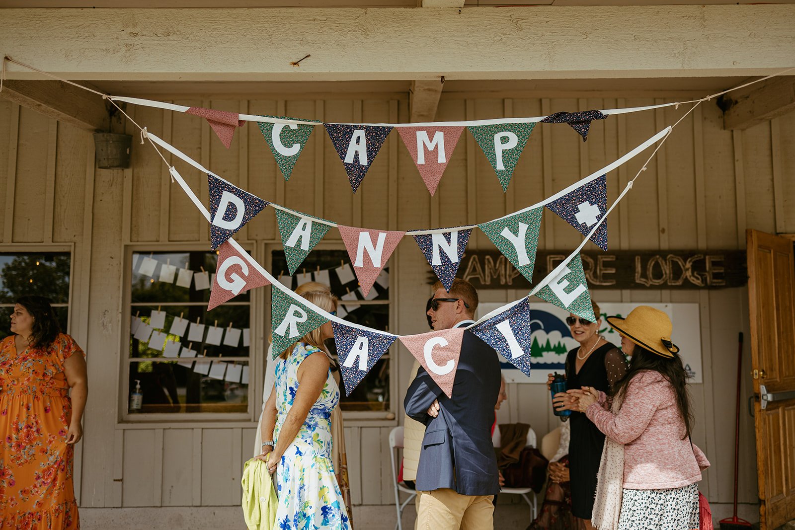 Summer Camp Wedding