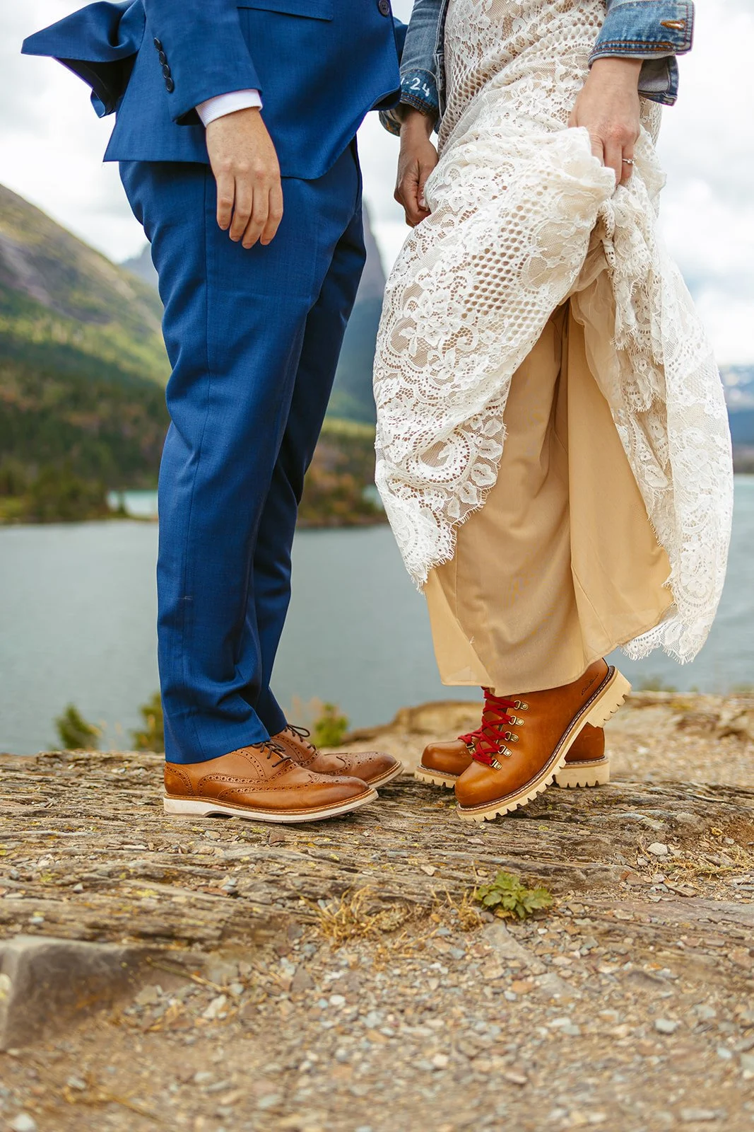 Glacier National Park Wedding Elopement Summer