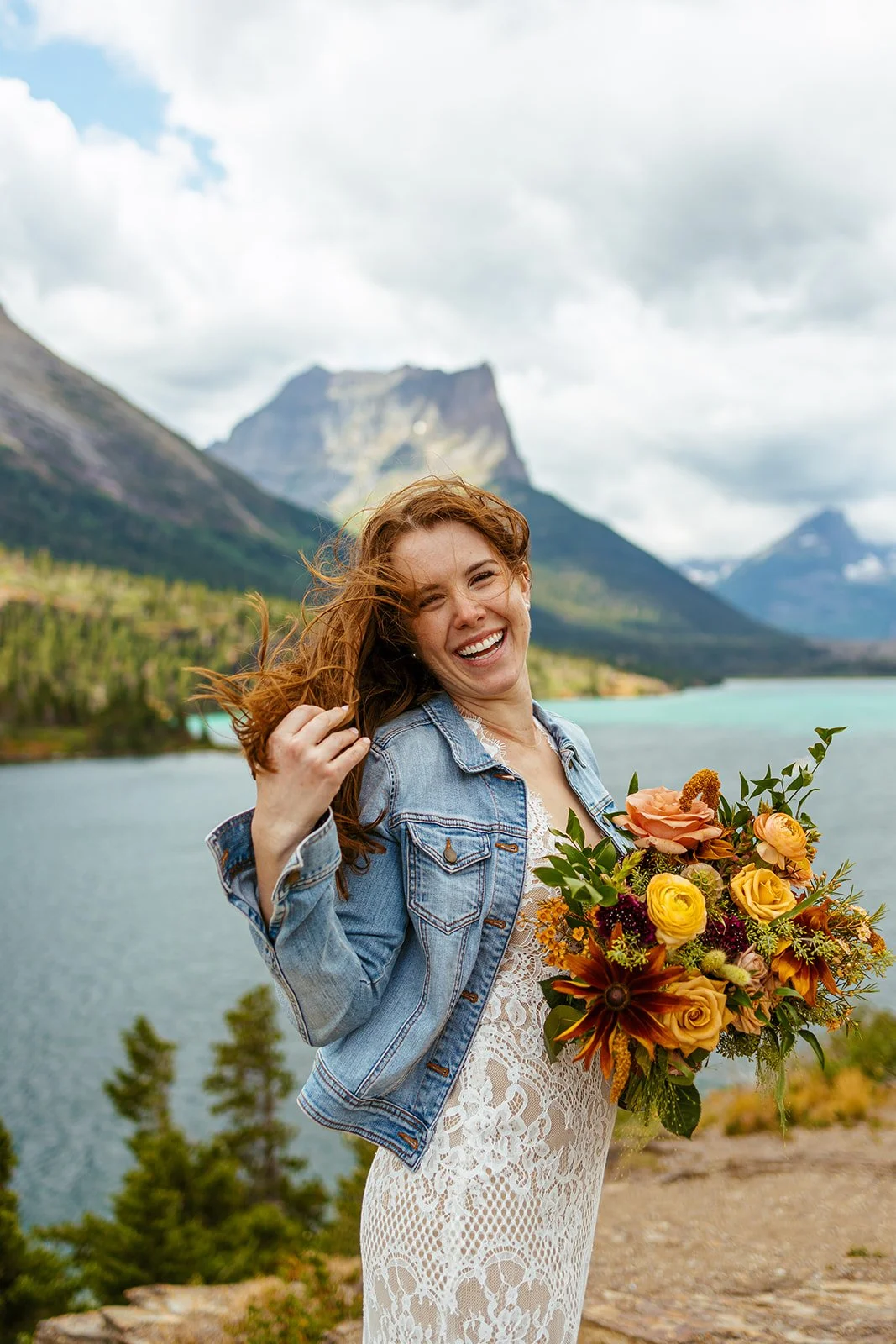 Glacier National Park Wedding Elopement Summer