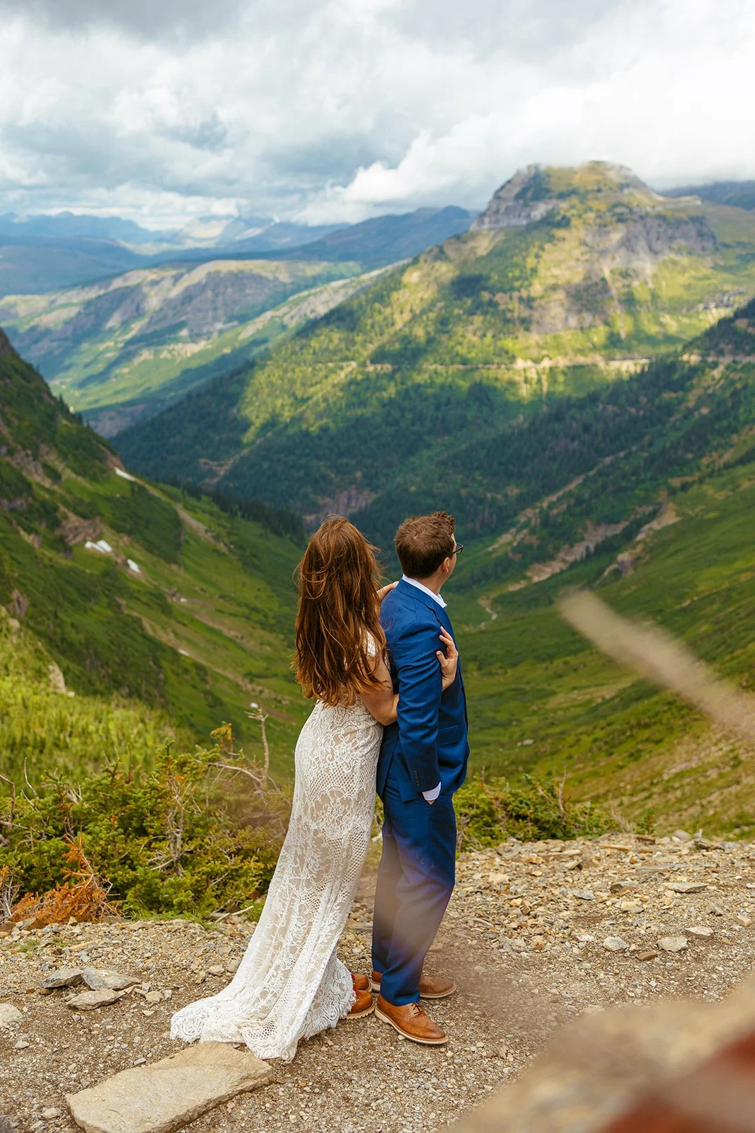 Glacier National Park Wedding Elopement Summer