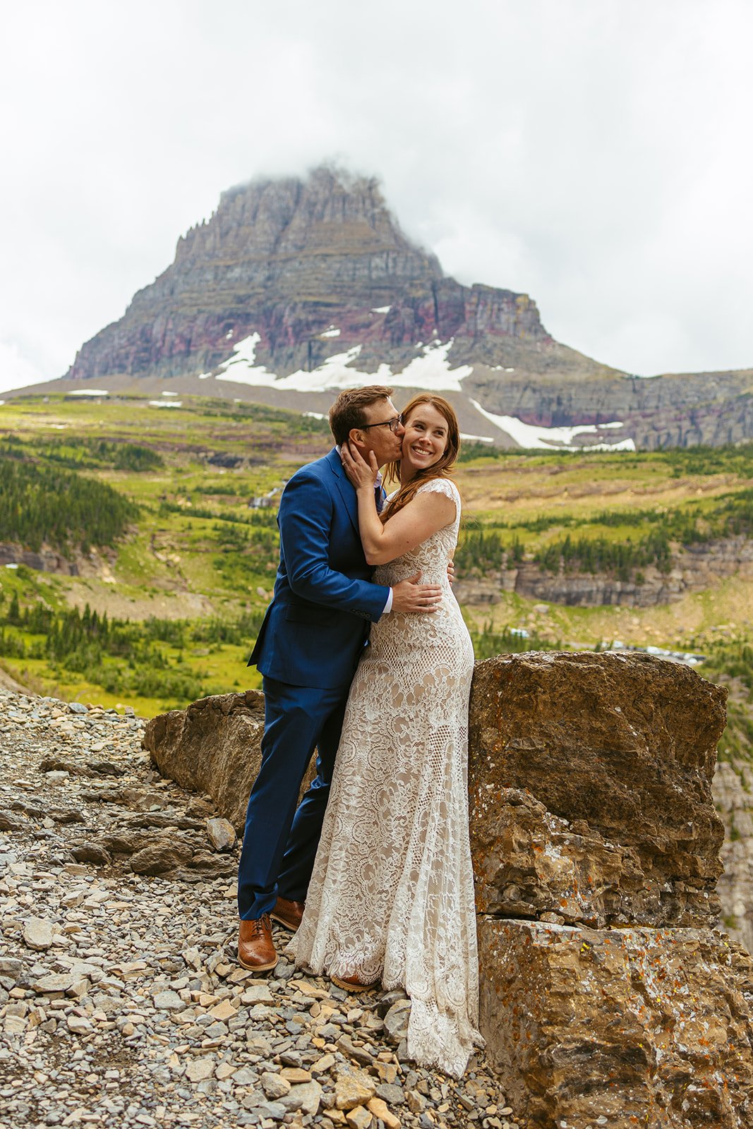 Glacier National Park Wedding Elopement Summer