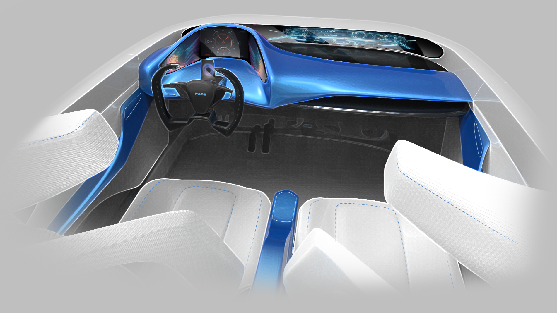 Urban Vehicle interior 2030 - Pace