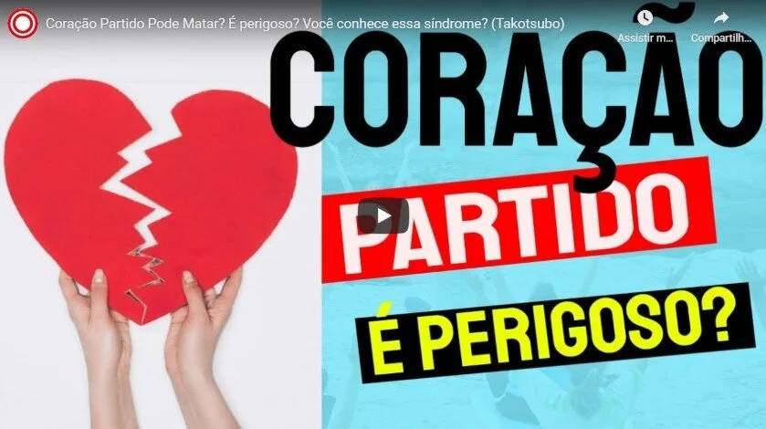 Coração Partido Pode Matar? É perigoso? Você conhece essa síndrome? (Takotsubo)