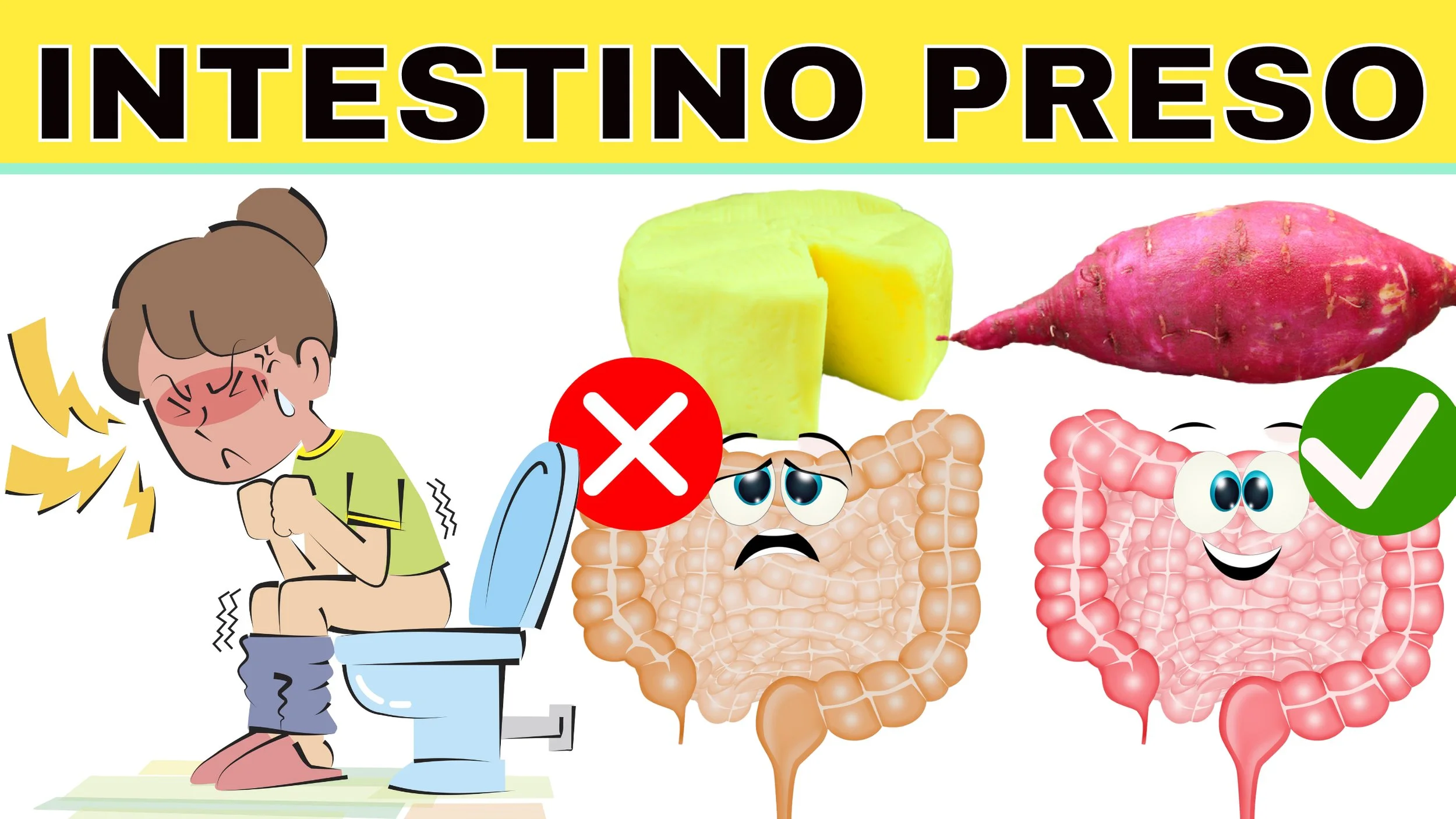 MELHORES ALIMENTOS para INTESTINO PRESO (e PROIBIDOS na CONSTIPAÇÃO)