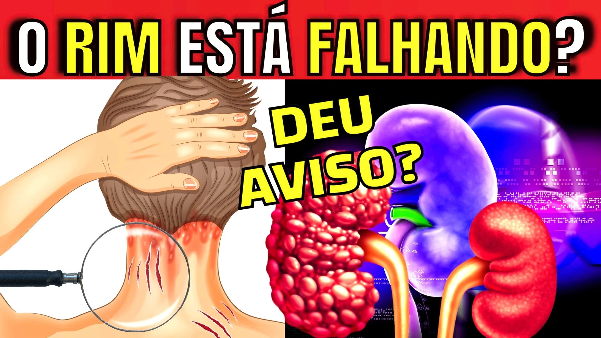10 SINAIS de ALERTA que seus RINS estão FALHANDO (SINTOMAS de RIM DOENTE que a MAIORIA DESCONHECE)