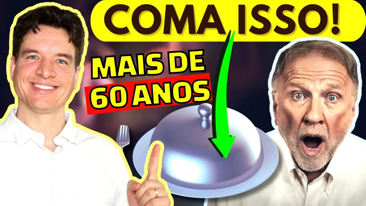 10 ALIMENTOS que NÃO PODEM FALTAR no SEU PRATO depois dos 60 anos! (IDOSO: COMA para Ficar FORTE!)