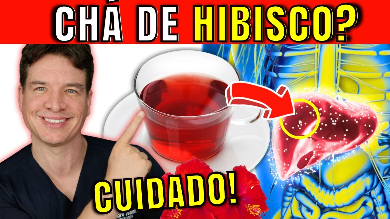 O Chá de HIBISCO é o MAIS PODEROSO para BAIXAR a PRESSÃO! Mas o que ele faz com seu FÍGADO? (riscos e benefícios)