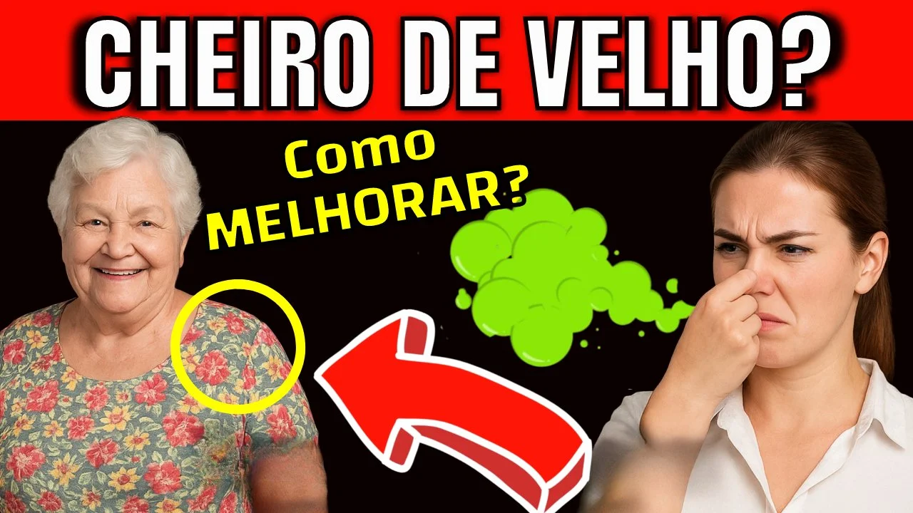 O CHEIRO DA IDADE EXISTE? | 5 TRUQUES para ACABAR com o ODOR CORPORAL em IDOSOS!