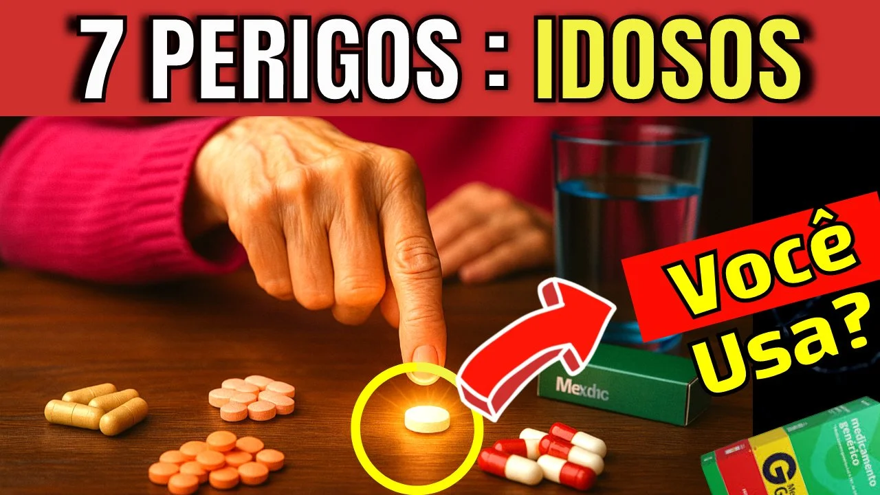  7 REMÉDIOS MAIS PERIGOSOS PARA IDOSOS! | O medicamento que pode MATAR quem tem mais de 60 anos