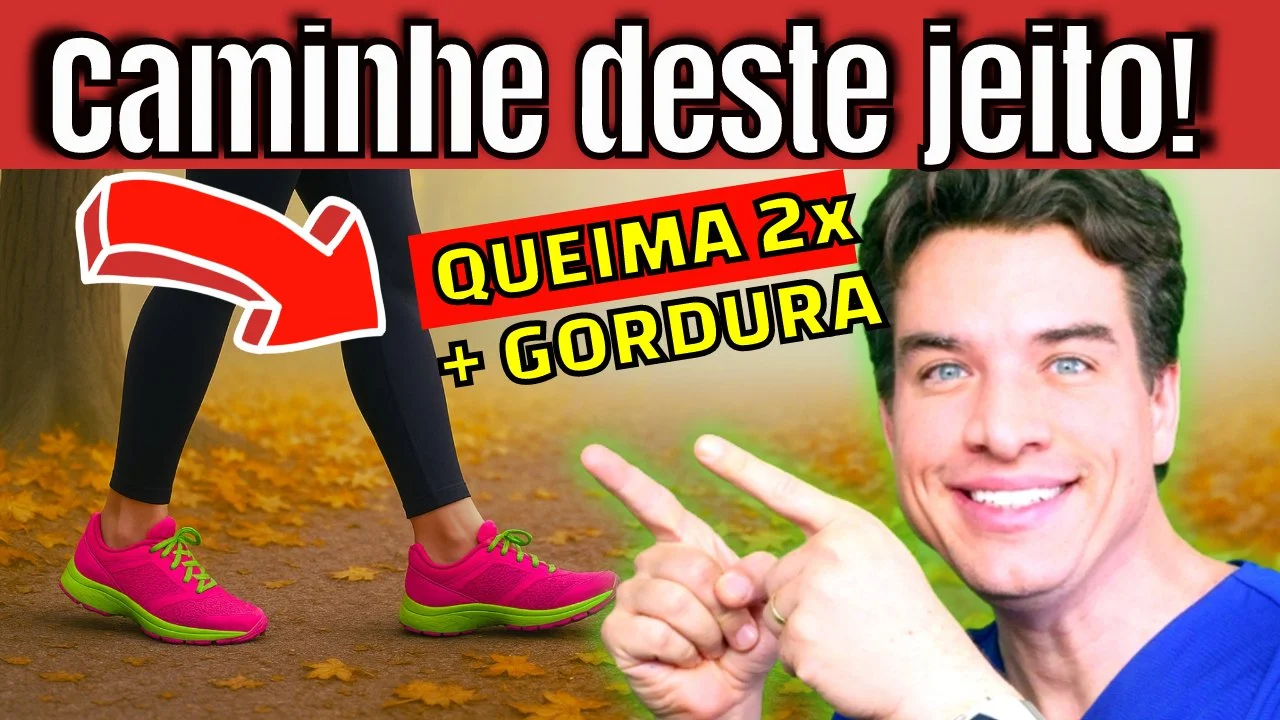 PARE DE CAMINHAR ASSIM | Aprenda a Caminhada Japonesa para PERDER PESO de Verdade!