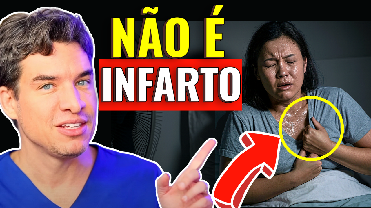 COMO SABER se é INFARTO ou CRISE de ANSIEDADE?