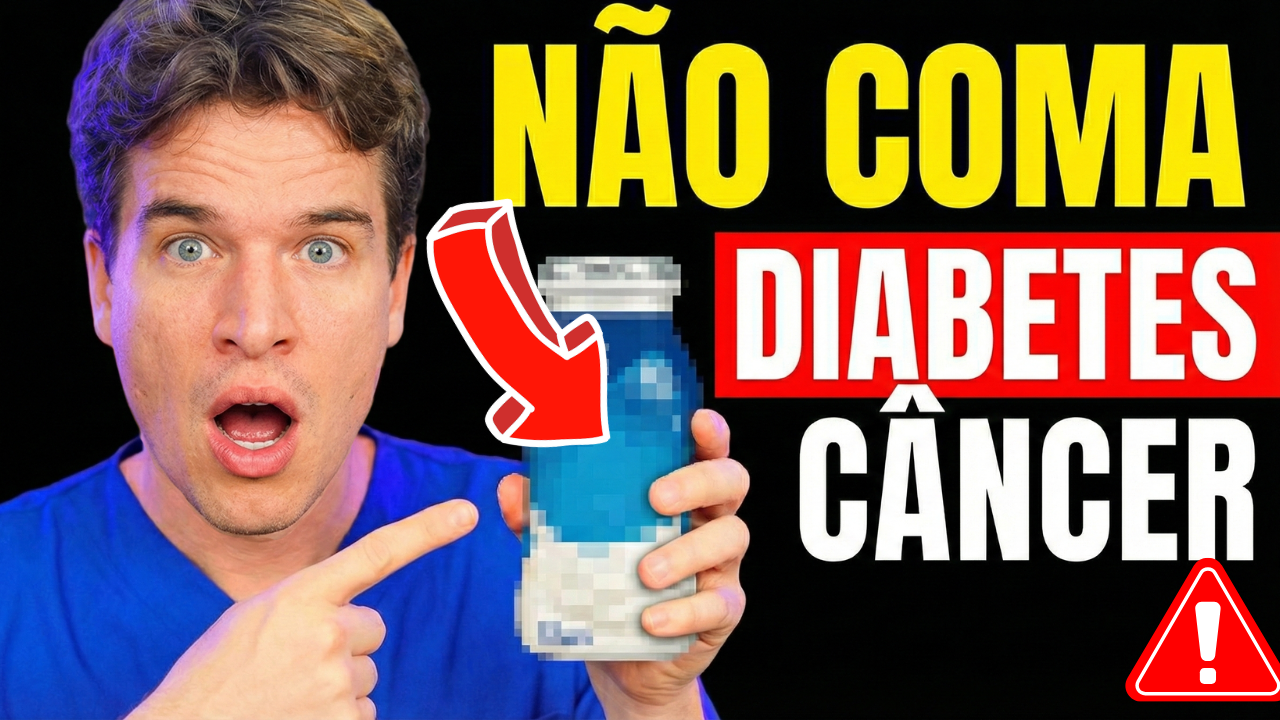 PARE de COMER ESTES ALIMENTOS "SAUDÁVEIS" AGORA! (risco de câncer e diabetes)