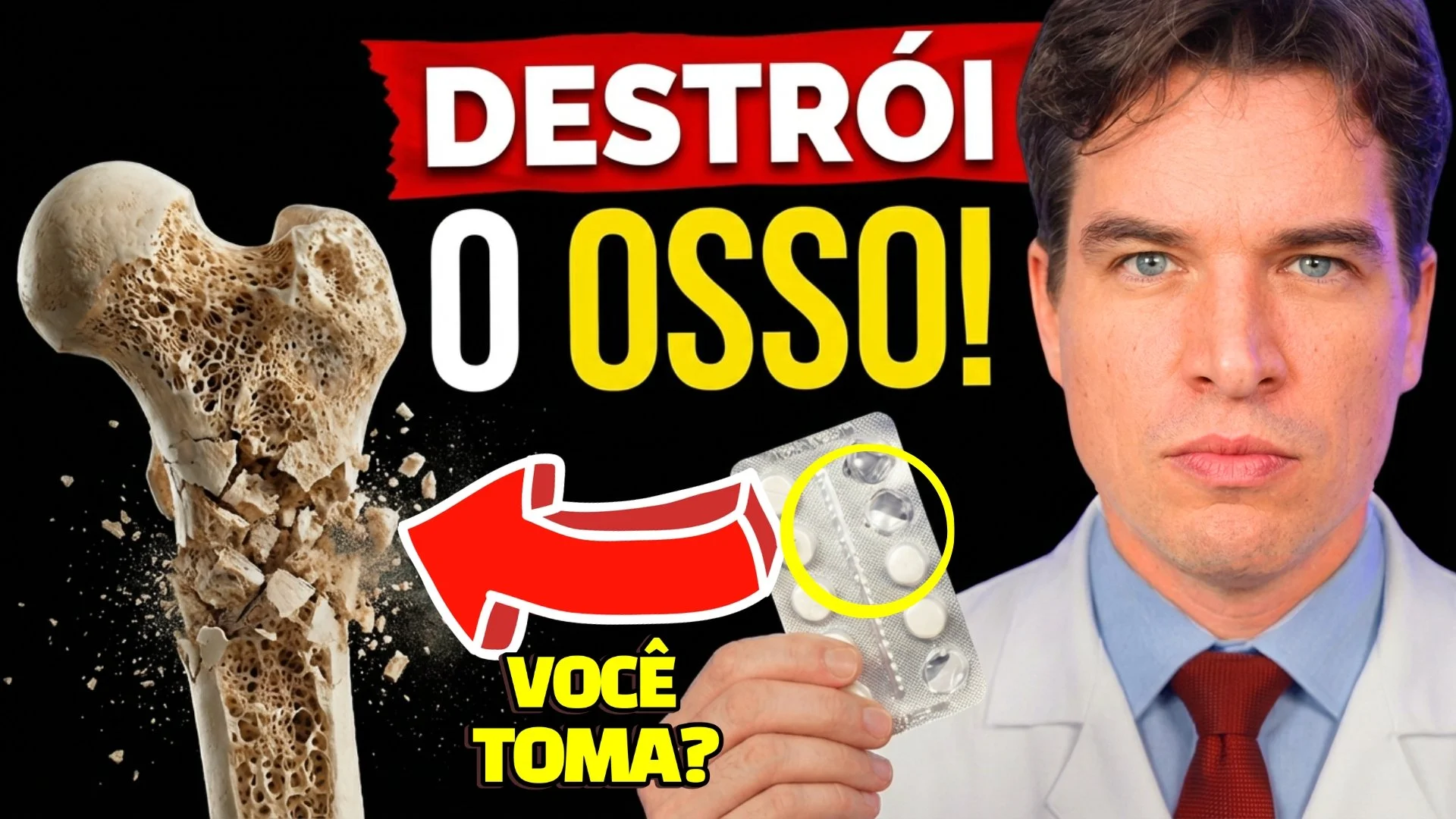 CUIDADO! Este REMÉDIO DESTRÓI seus OSSOS em SILÊNCIO
