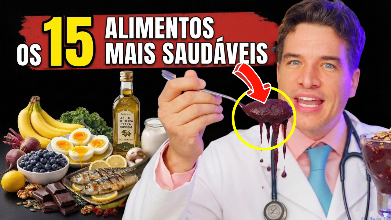 CARDIOLOGISTA REVELA: 15 Alimentos Que Eu Como TODA SEMANA e 1 PERIGO Que Eu EVITO!
