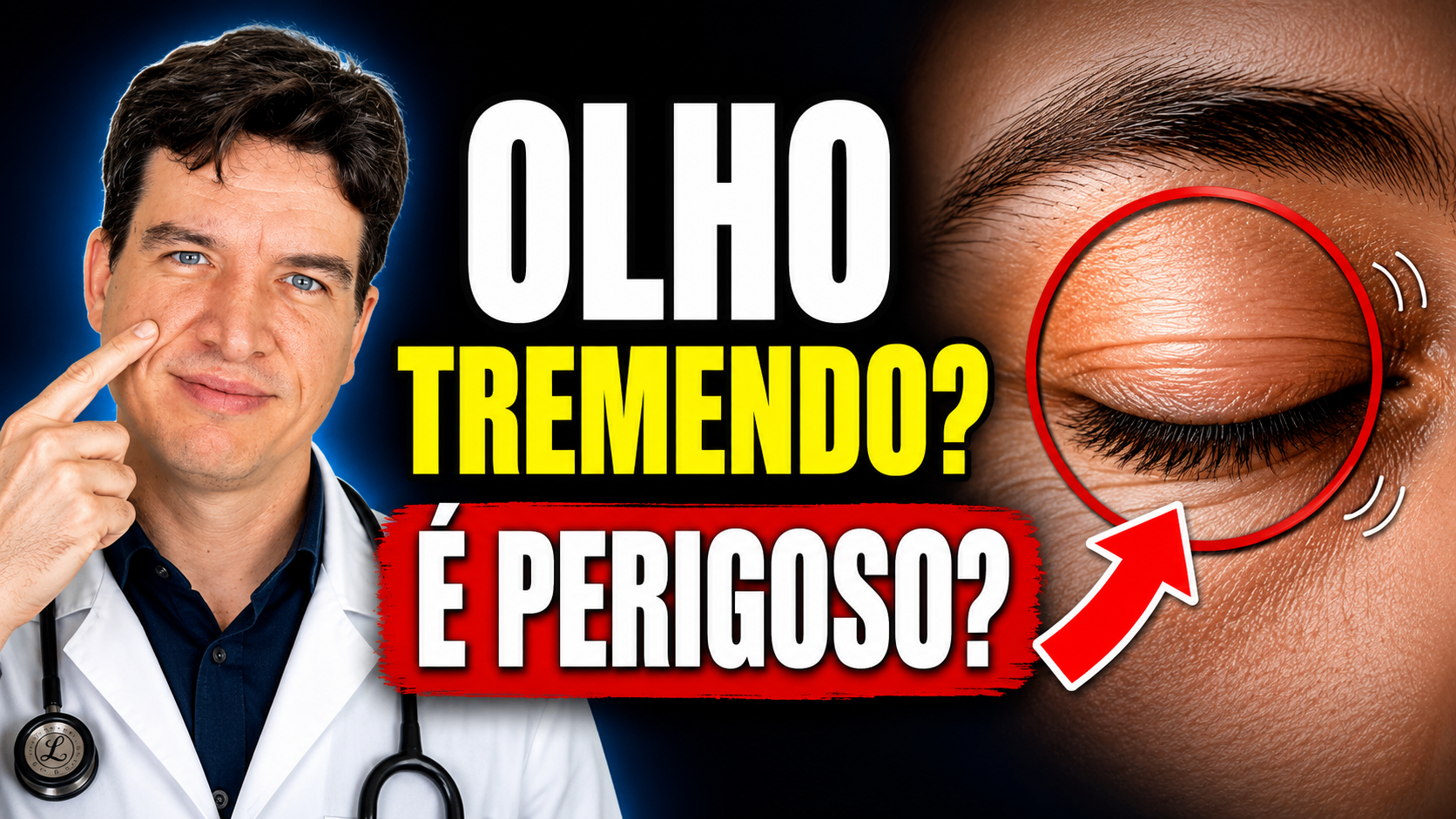 10 CAUSAS DE TREMOR NO OLHO e na PÁLPEBRA | Seu olho treme sem parar? Veja quando é PERIGOSO!