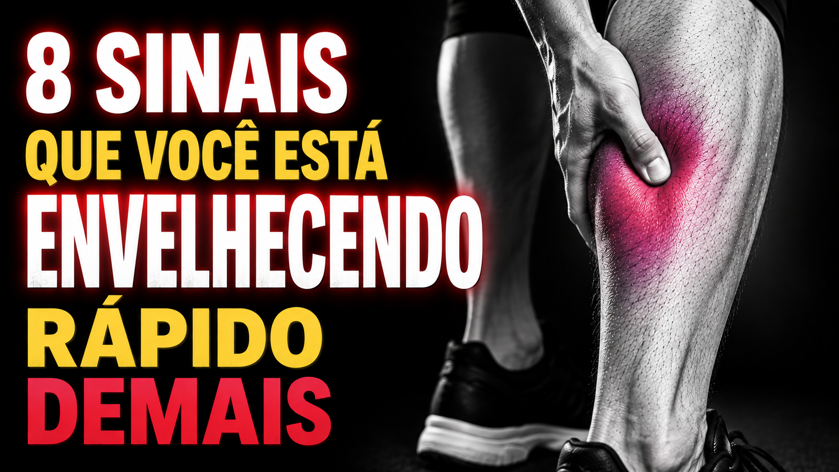 8 SINAIS NO SEU CORPO QUE VOCÊ ESTÁ ENVELHECENDO RÁPIDO DEMAIS (O SINTOMA Nº 1 ESTÁ NA SUA PERNA)
