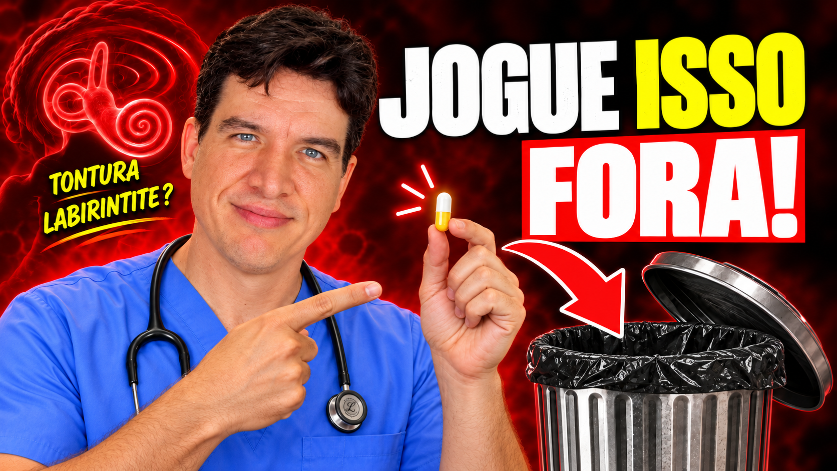 TONTURA: E se NÃO For Labirintite? Este COMPRIMIDO Está Piorando TUDO!