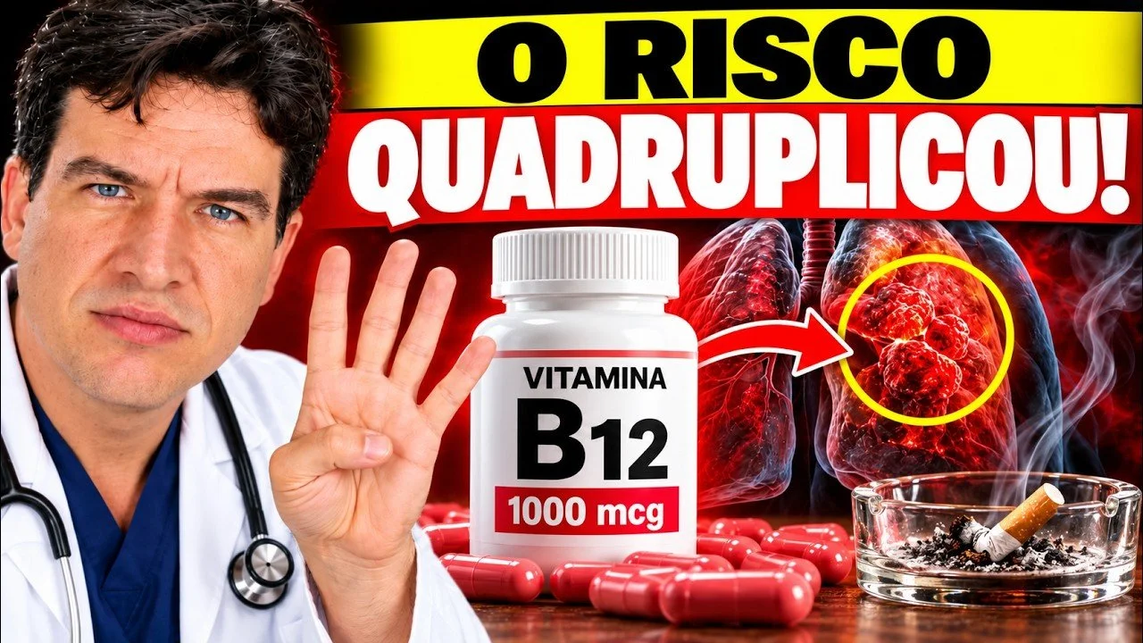 PARE de Tomar Estas 7 VITAMINAS Achando que Protegem (Podem Aumentar o Risco de CÂNCER)