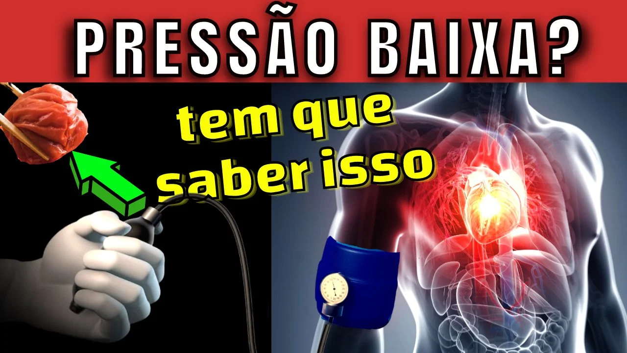 PRESSÃO BAIXA: O QUE FAZER? QUAIS AS CAUSAS e EFEITOS PARA A SAÚDE (e ...