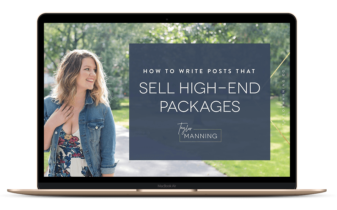 How to Write Posts That Sell High-End Coaching Packages - Free Video Workshop
