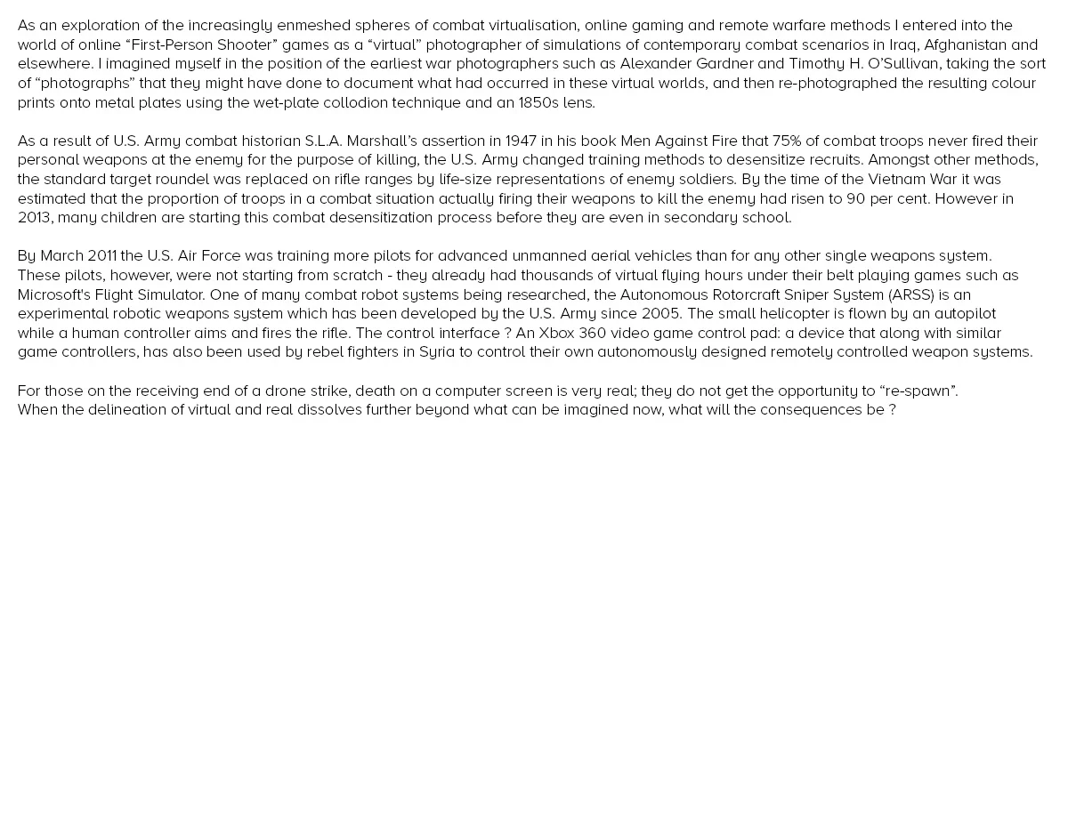 statement