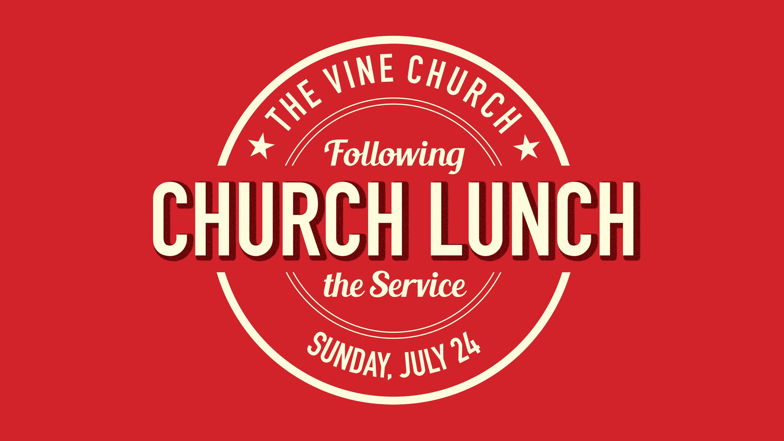 Church Lunch