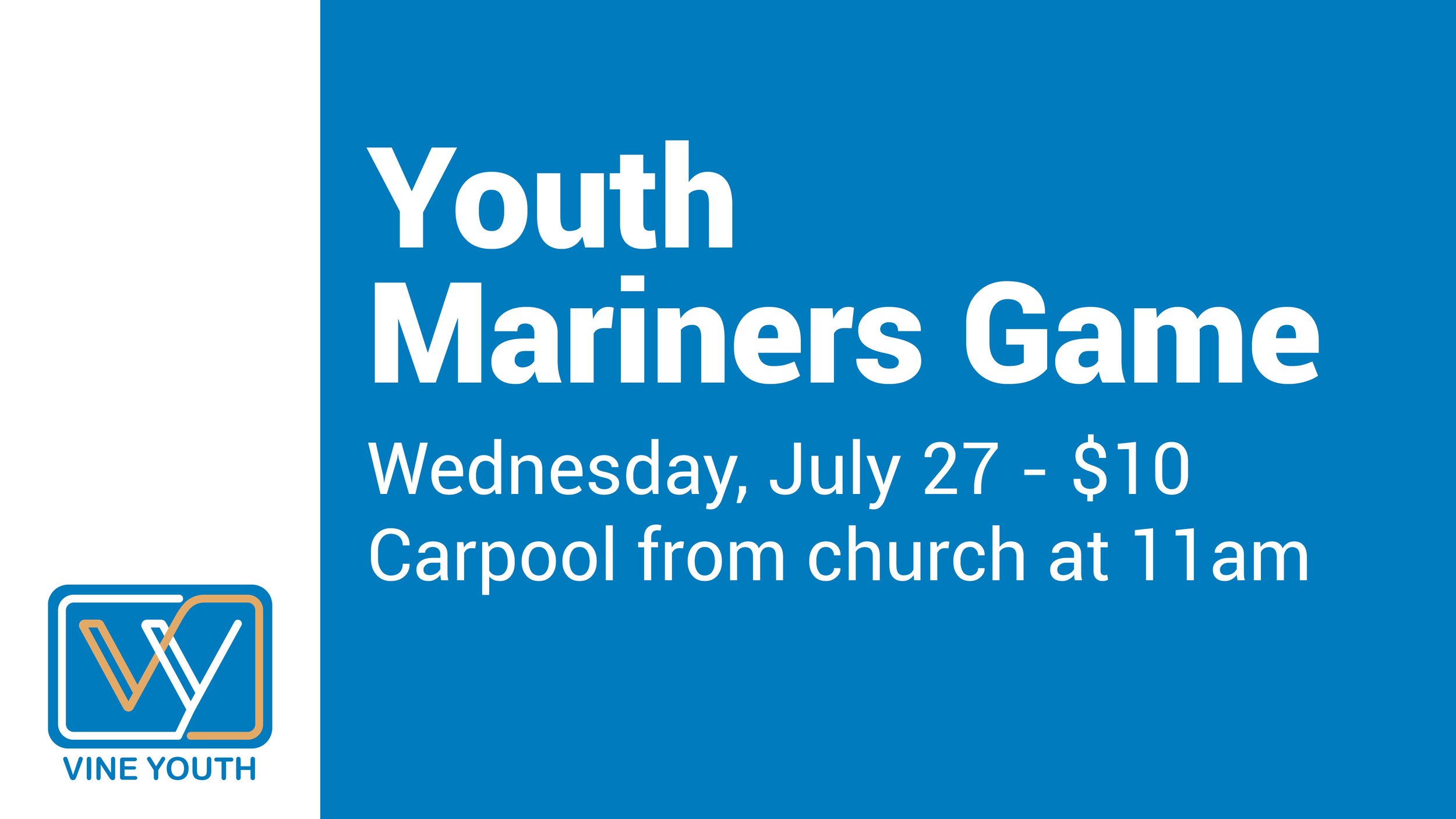 Vine Youth Mariners Game